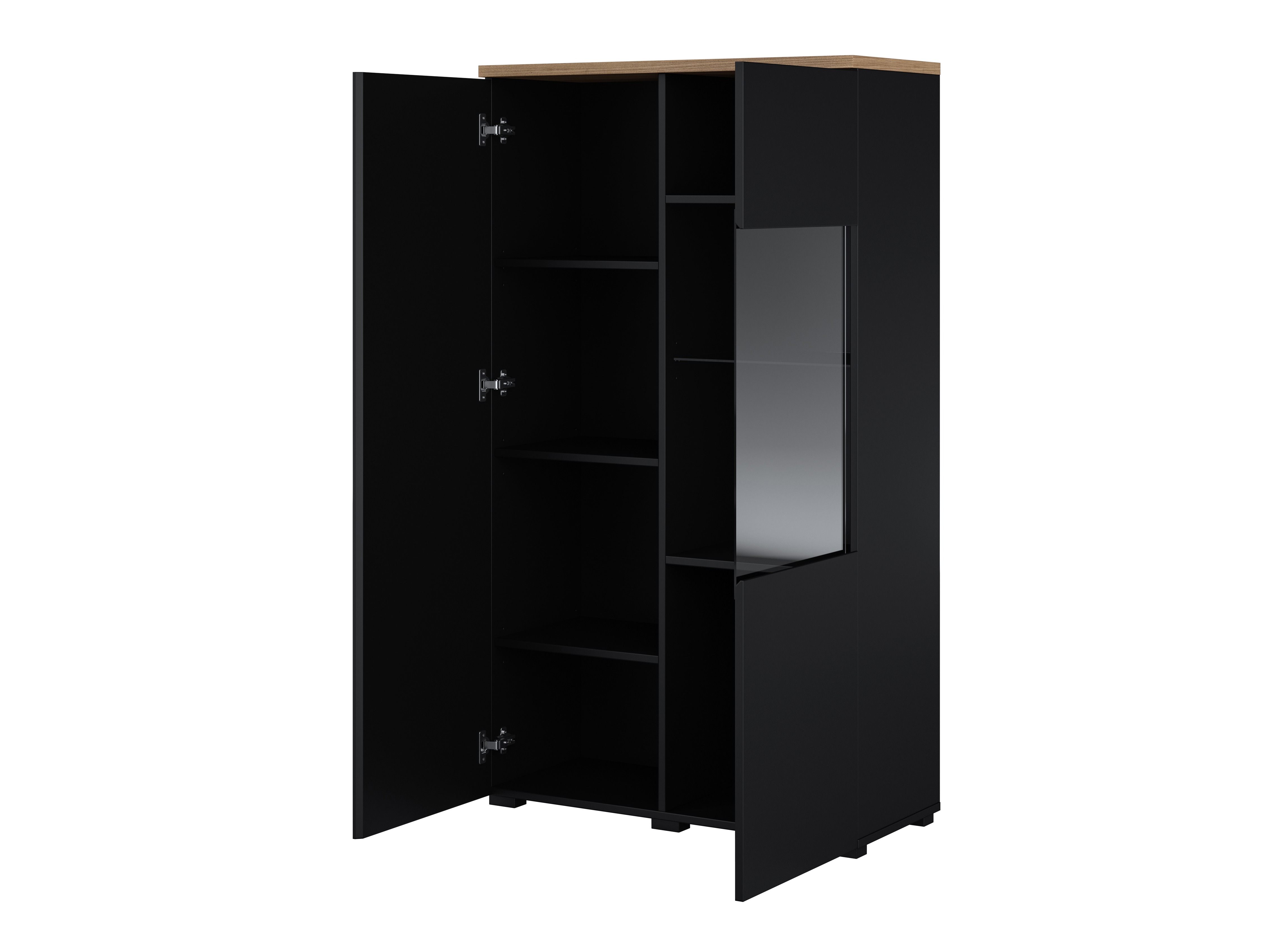 Plaukts Baletu 108 (Melns + Ozols)