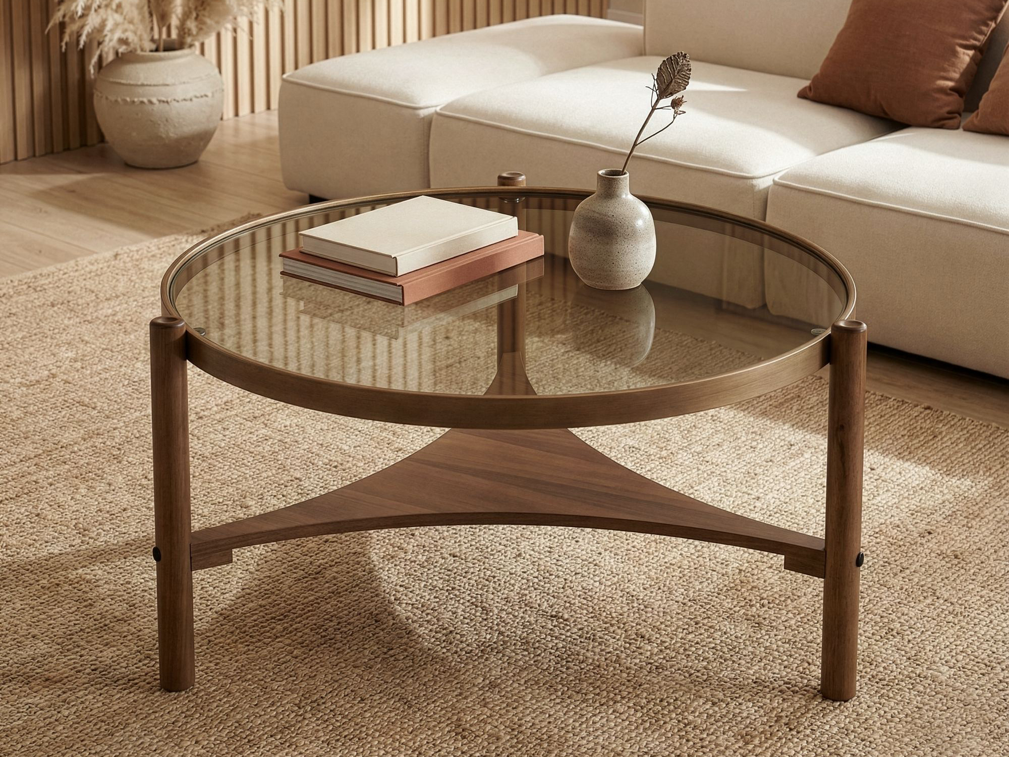 Žurnālu galdiņš Kailua 2661 (Riekstkoks)