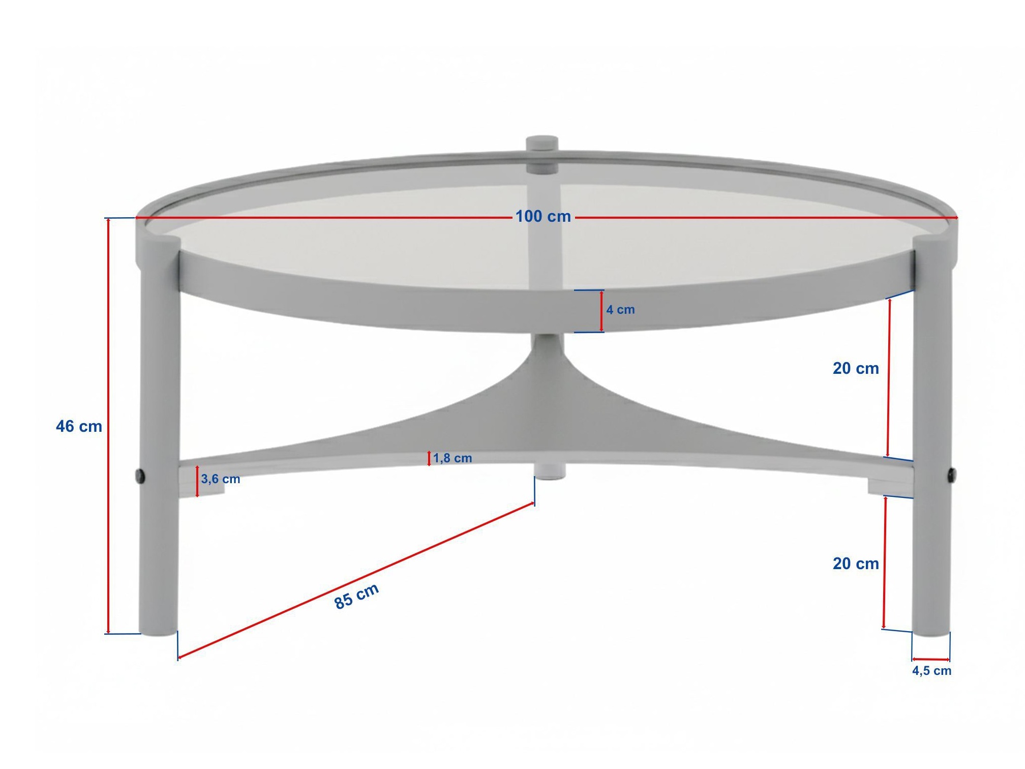 Žurnālu galdiņš Kailua 2661 (Riekstkoks)
