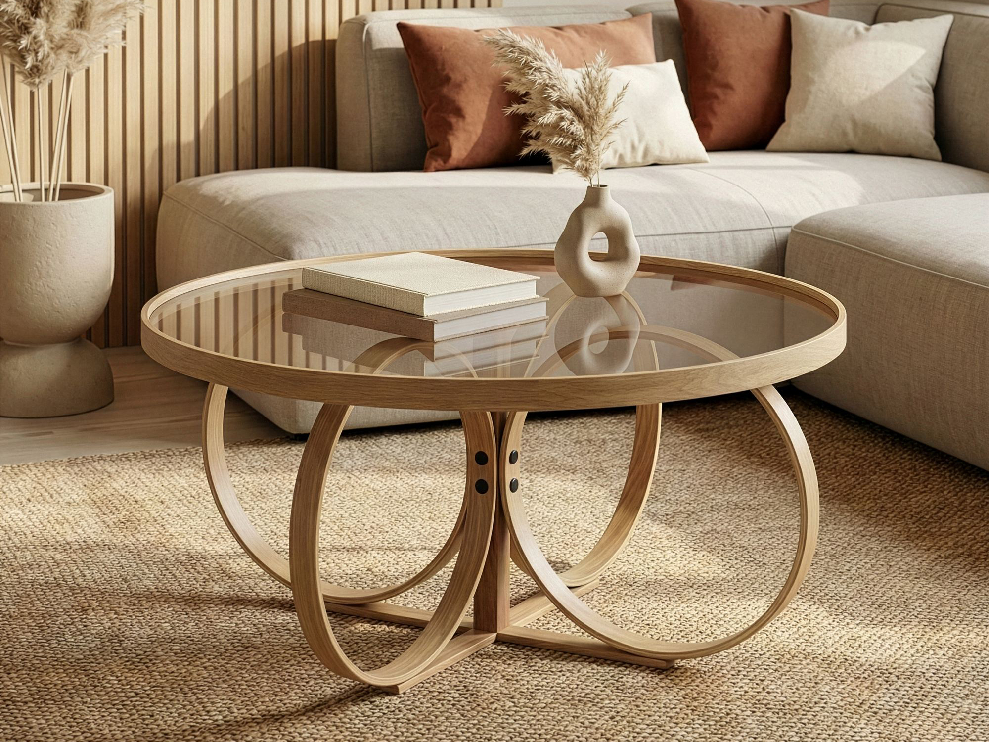 Žurnālu galdiņš Kailua 2665 (Ozols)