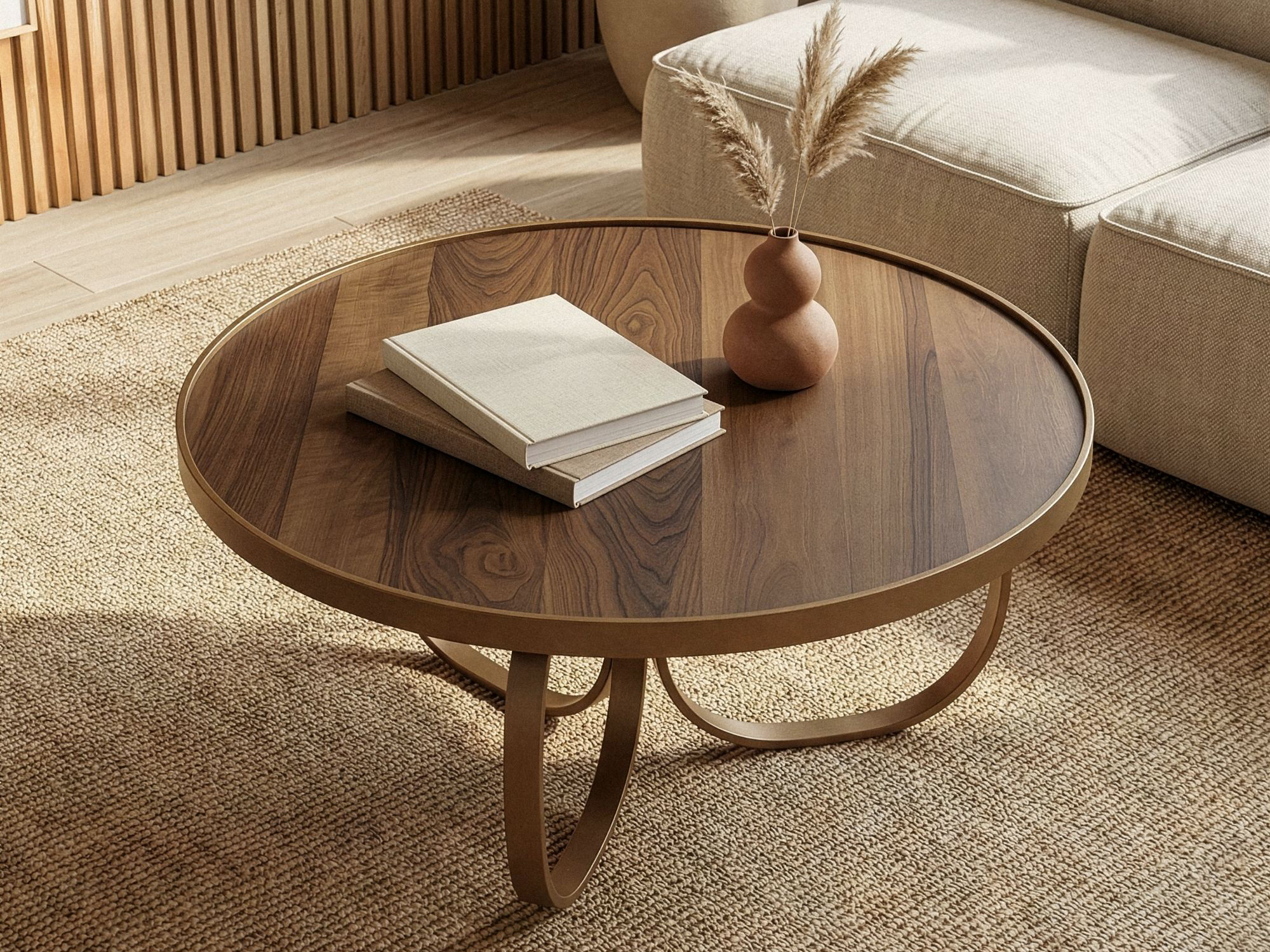 Žurnālu galdiņš Kailua 2666 (Riekstkoks)