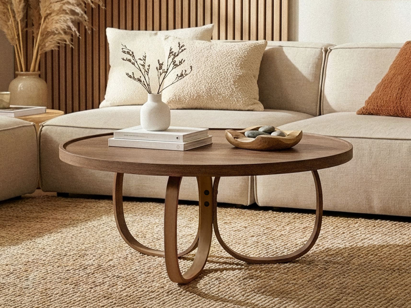 Žurnālu galdiņš Kailua 2666 (Riekstkoks)