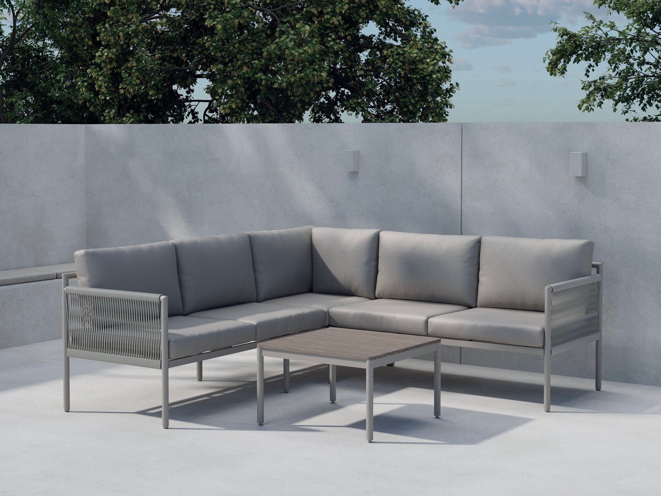 Dārza mēbeļu komplekts Dallas 5191