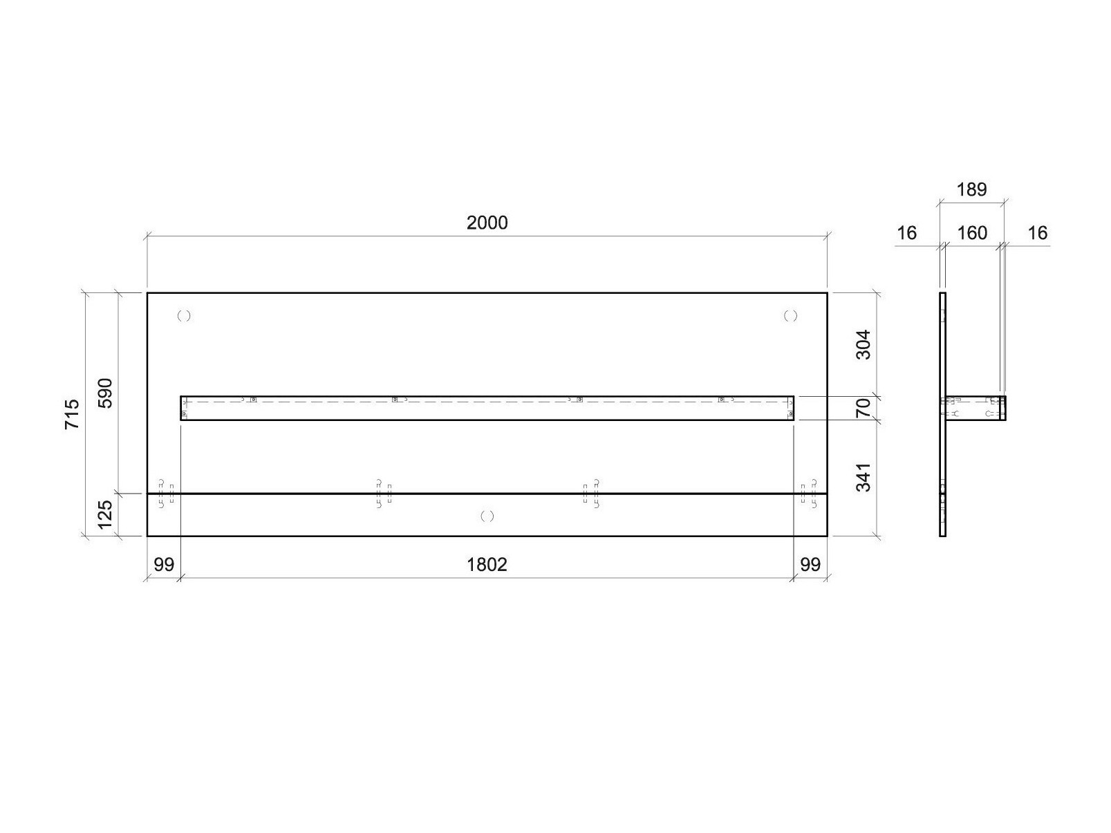 Piekarams plaukts Balelbu 109