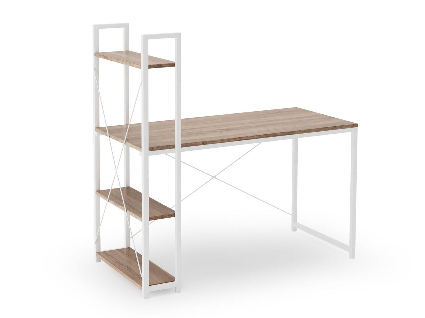 Rakstāmgalds Houston 1888 (Sonomas ozols + Balts)