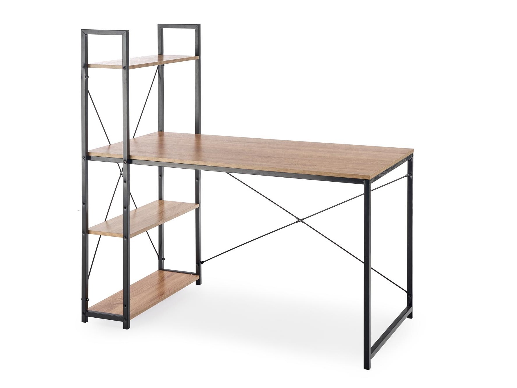 Rakstāmgalds Houston 1888 (Sonomas ozols + Melns)