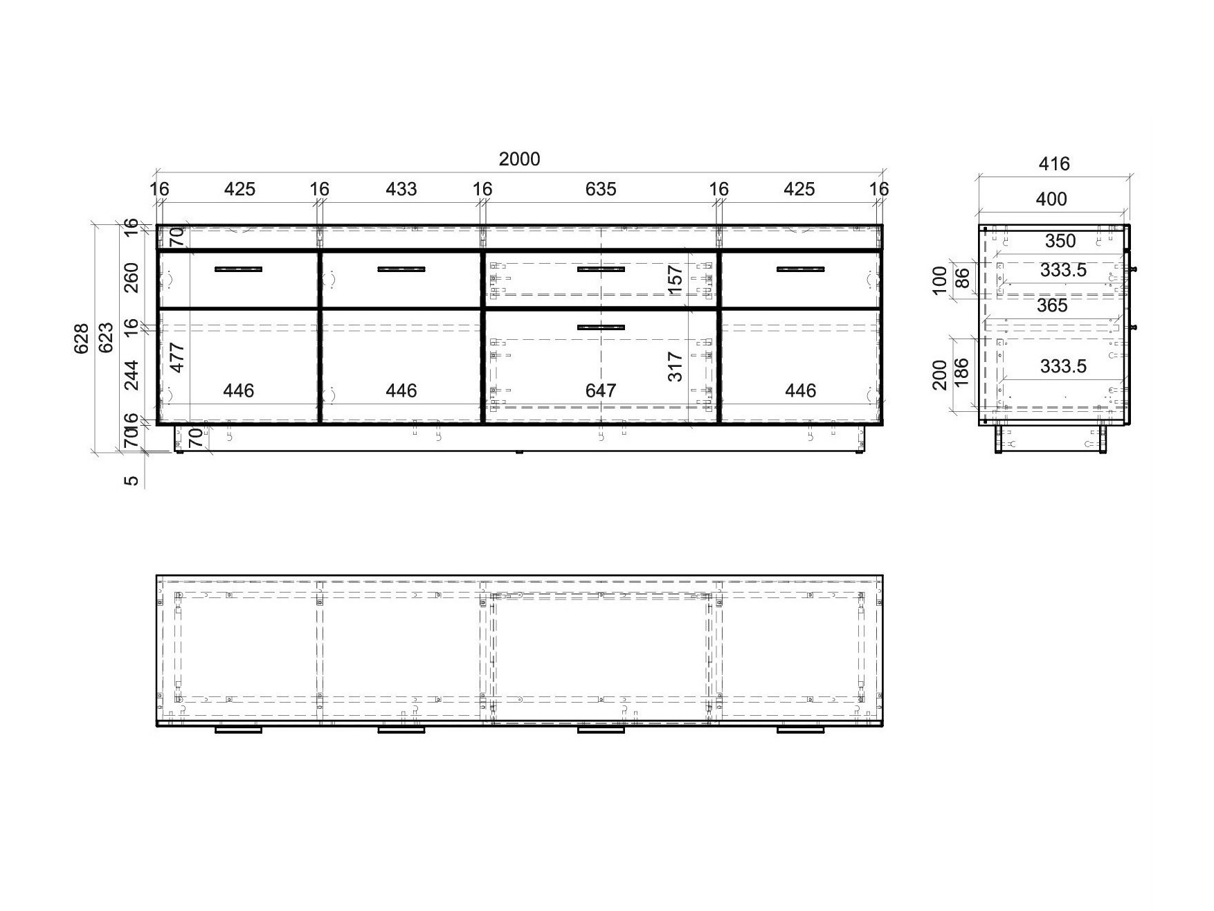 TV galds Balelbu 101