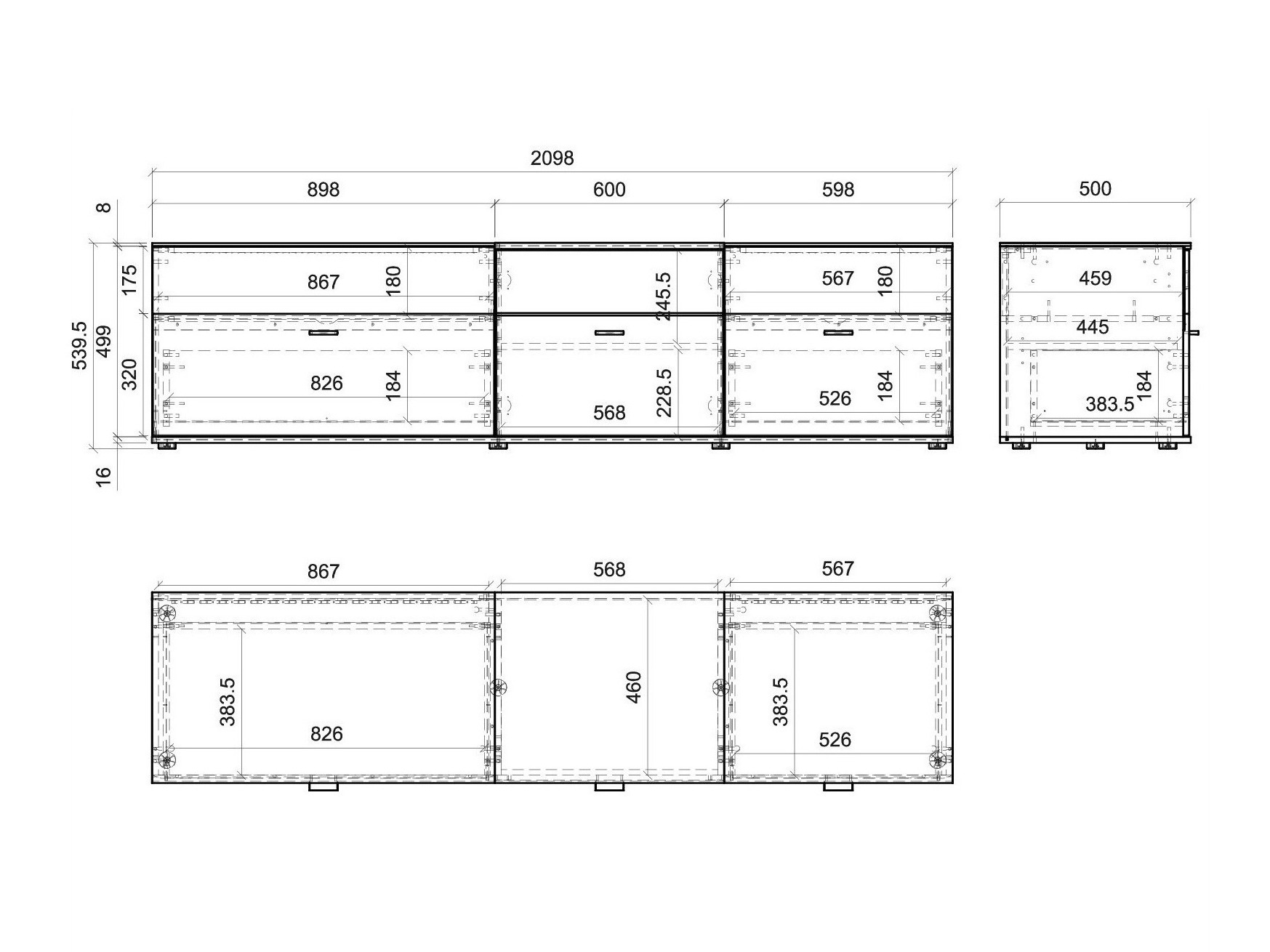 Viesistabas komplekts Alnue 108