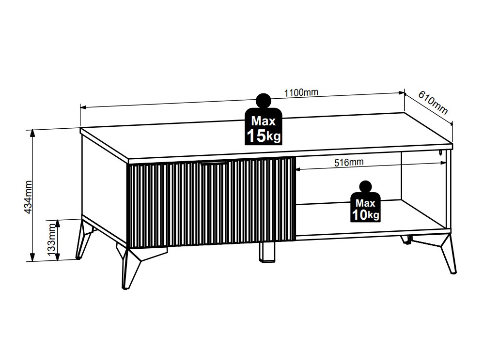 Žurnālu galdiņš Ruvmeli 106