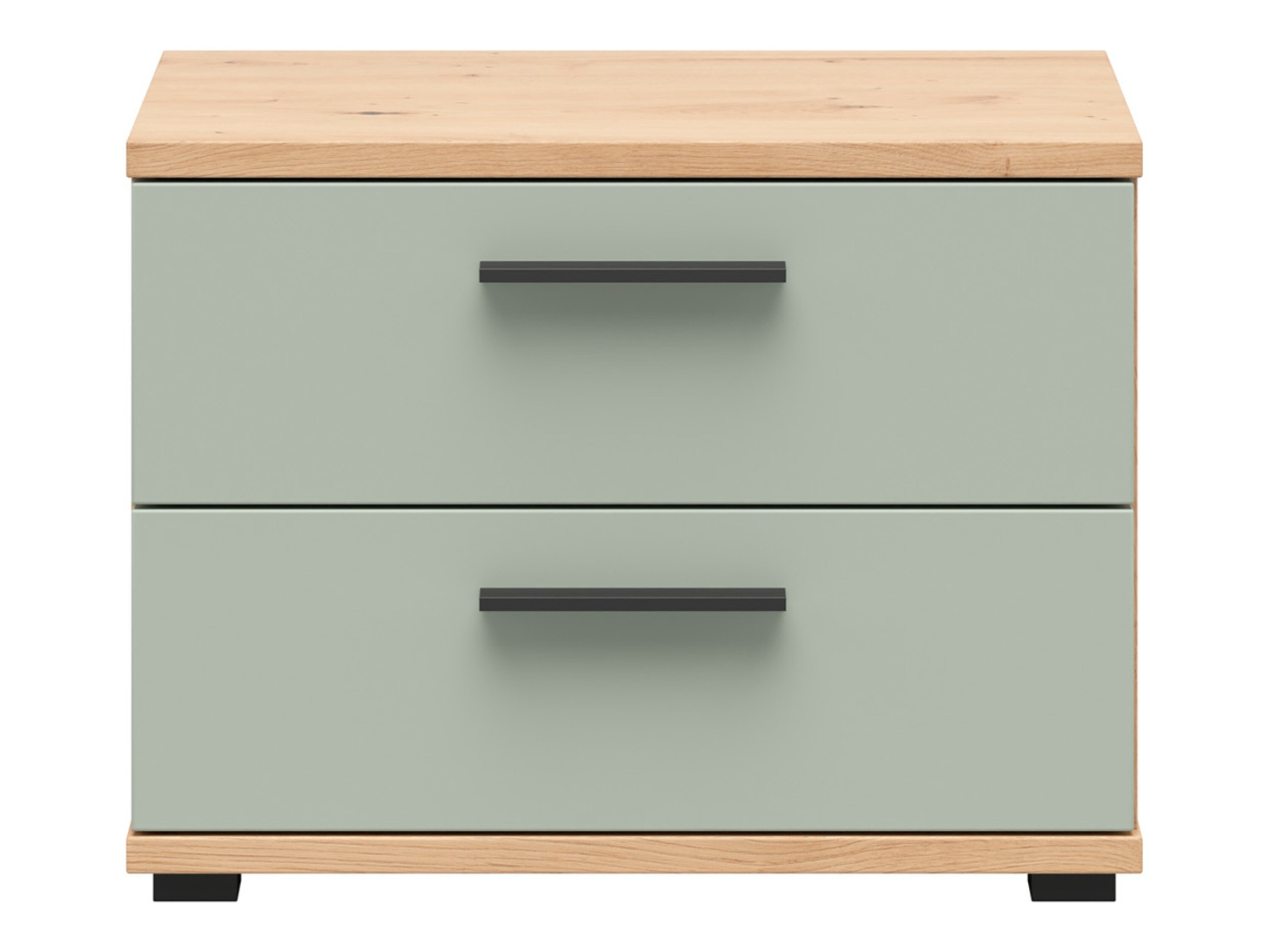 Naktsgaldiņš Livcali 100 (Zaļš + Artisan ozols)