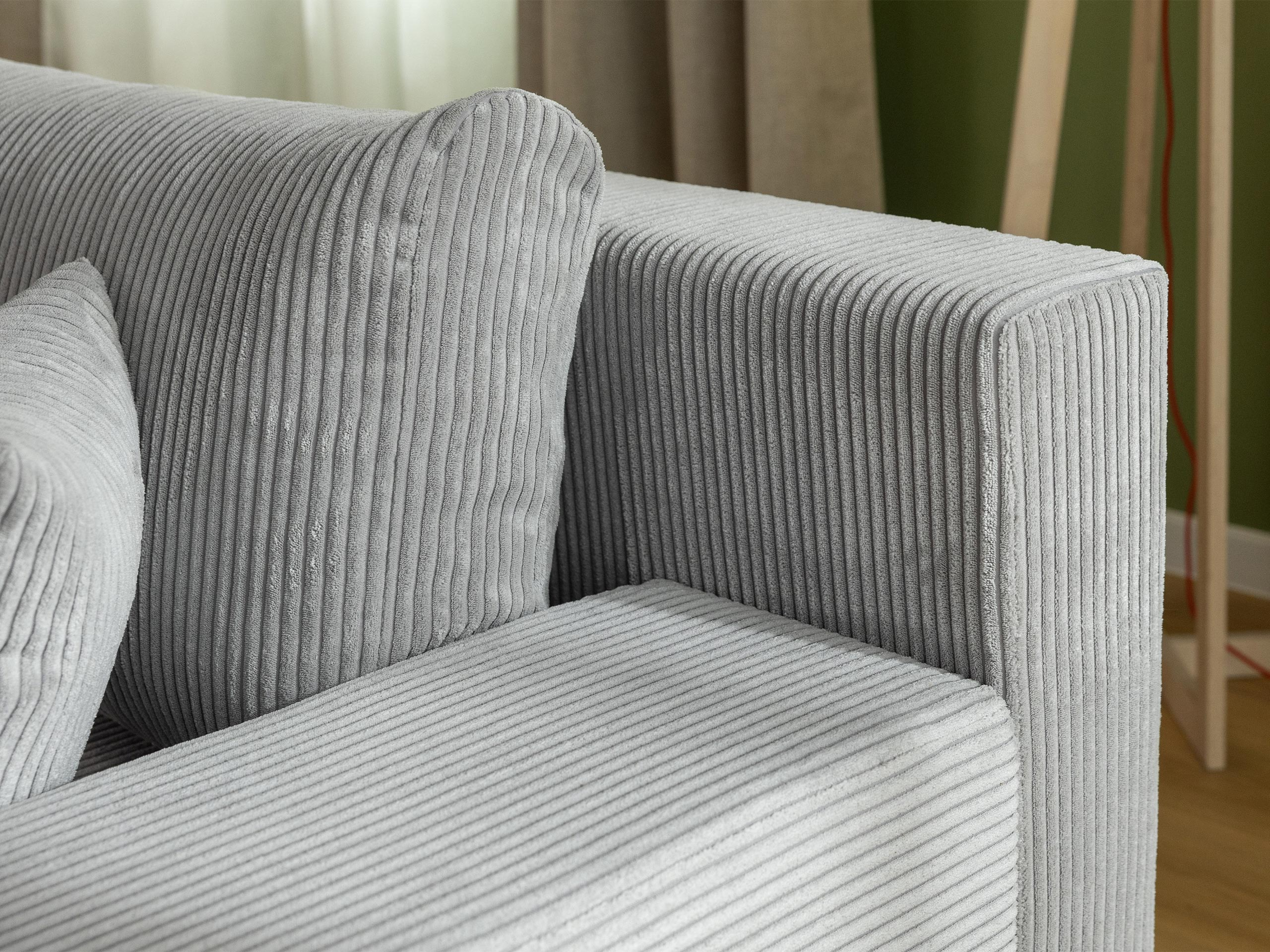 Stūra dīvāns Comfivo Equus (Coral 65)