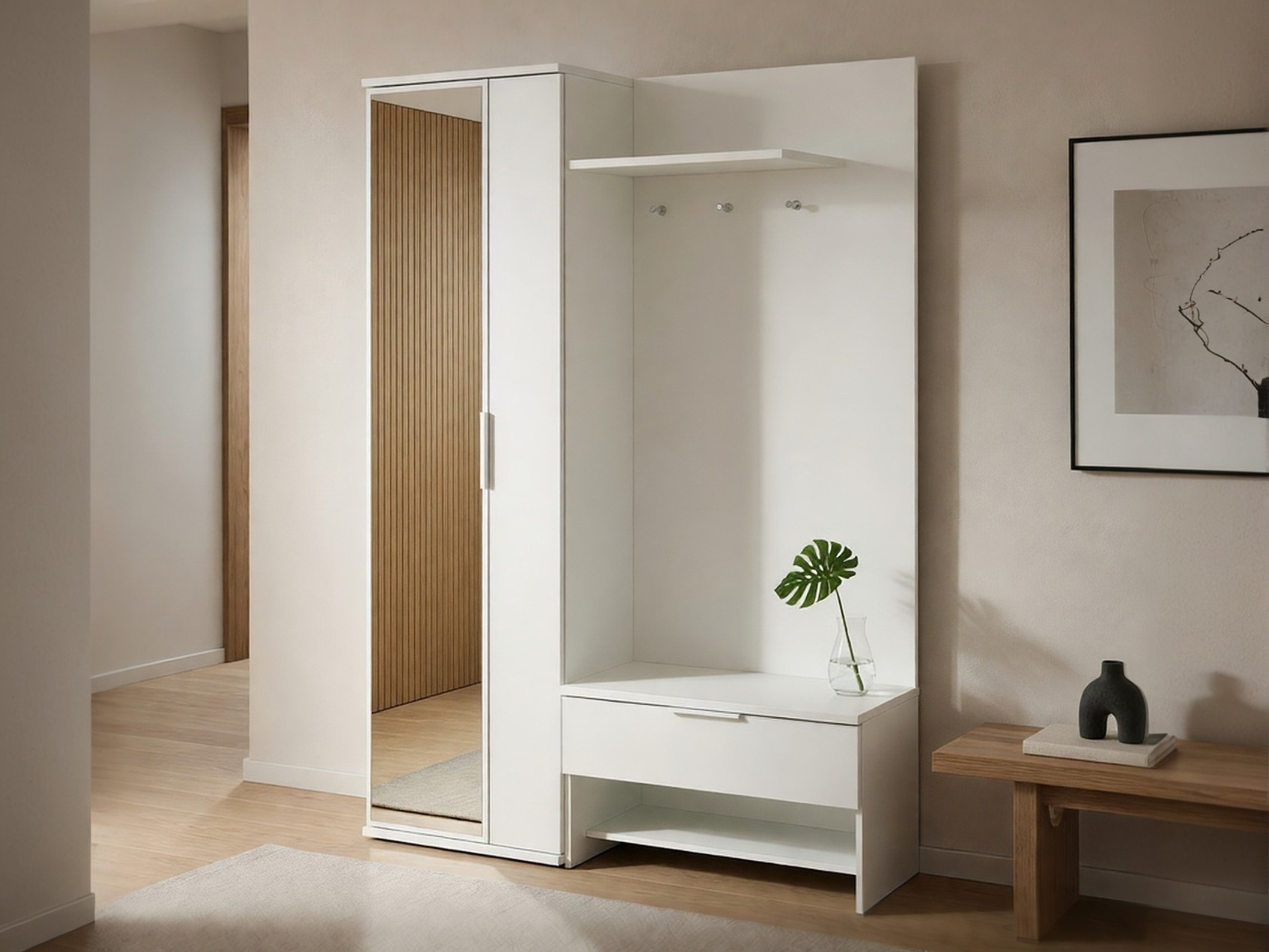 Priekšnama komplekts Honolulu 160 (Balts)