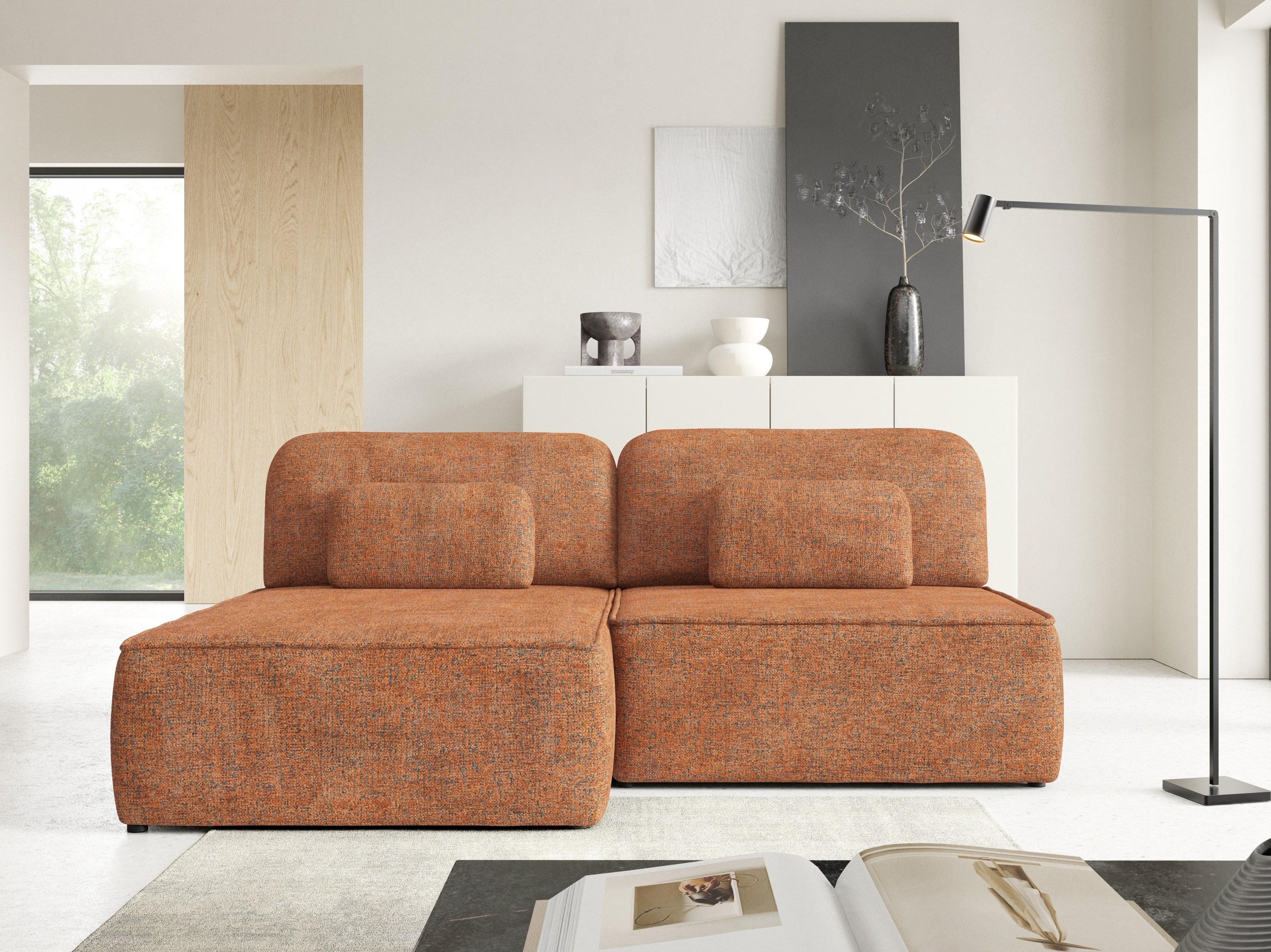 Stūra dīvāns Franklin 215 (Bella 40)