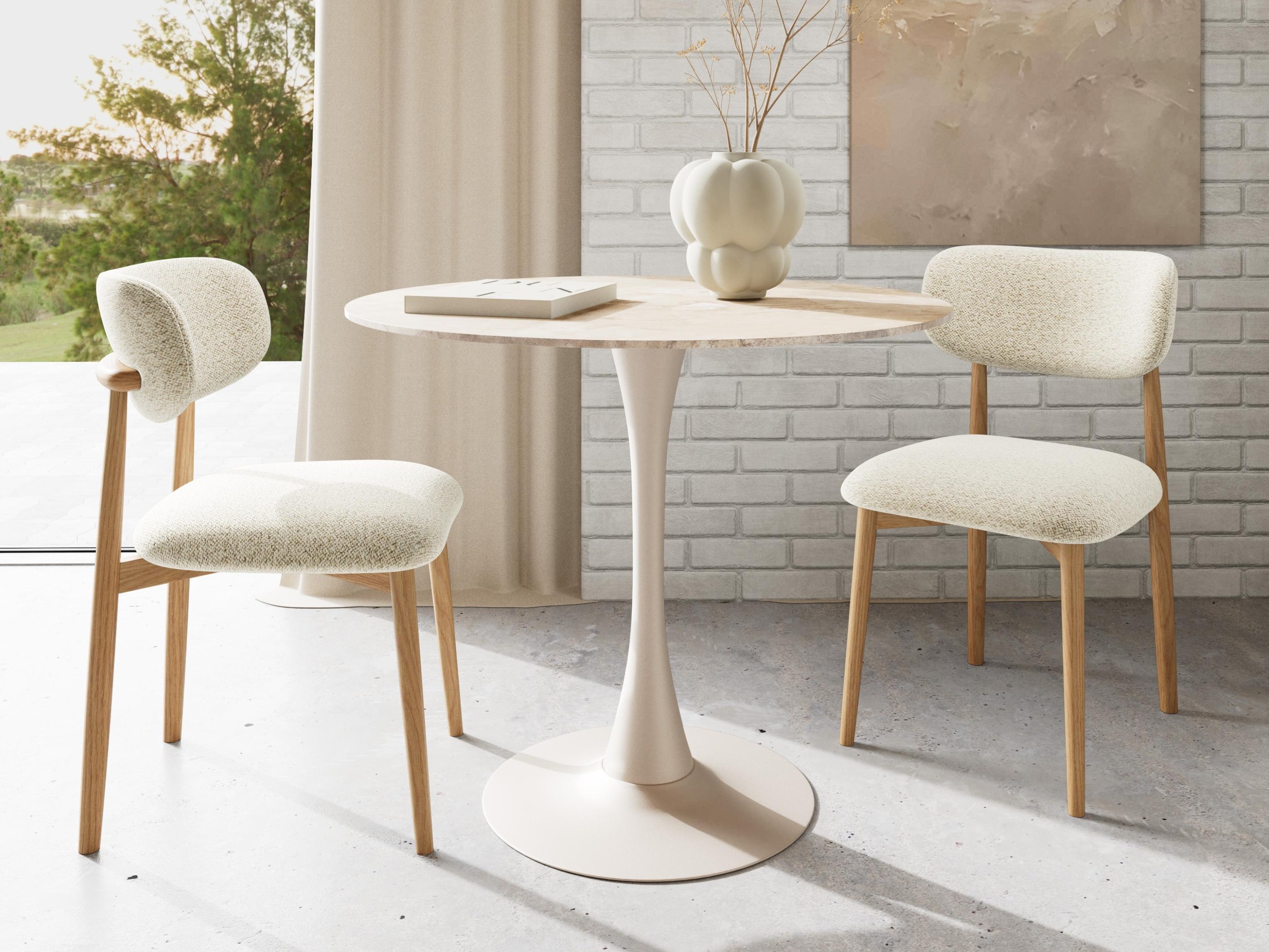 Krēsls Norsica 1060 (Ozols + Bēšs)