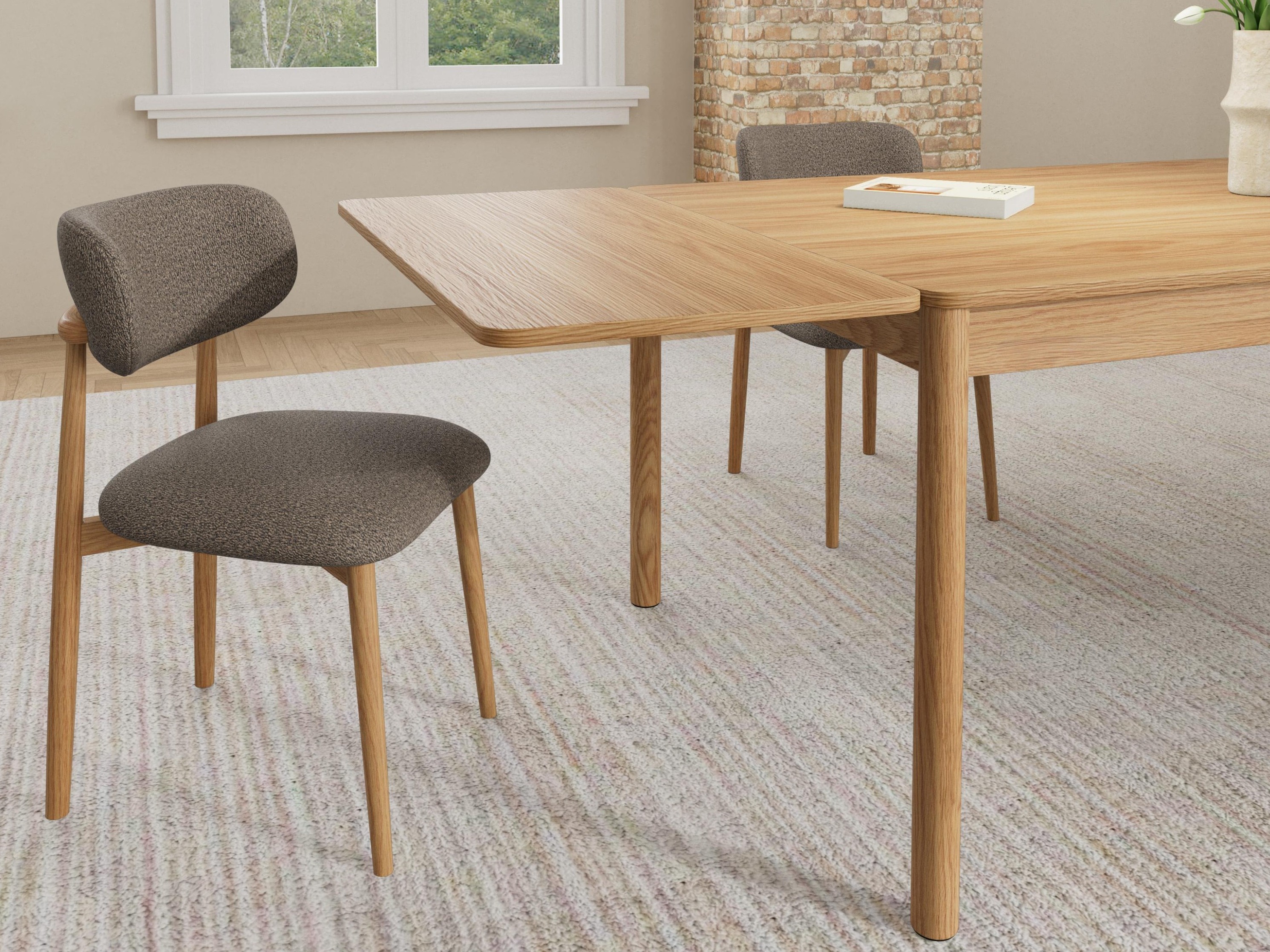 Krēsls Norsica 1060 (Ozols + Taupe)