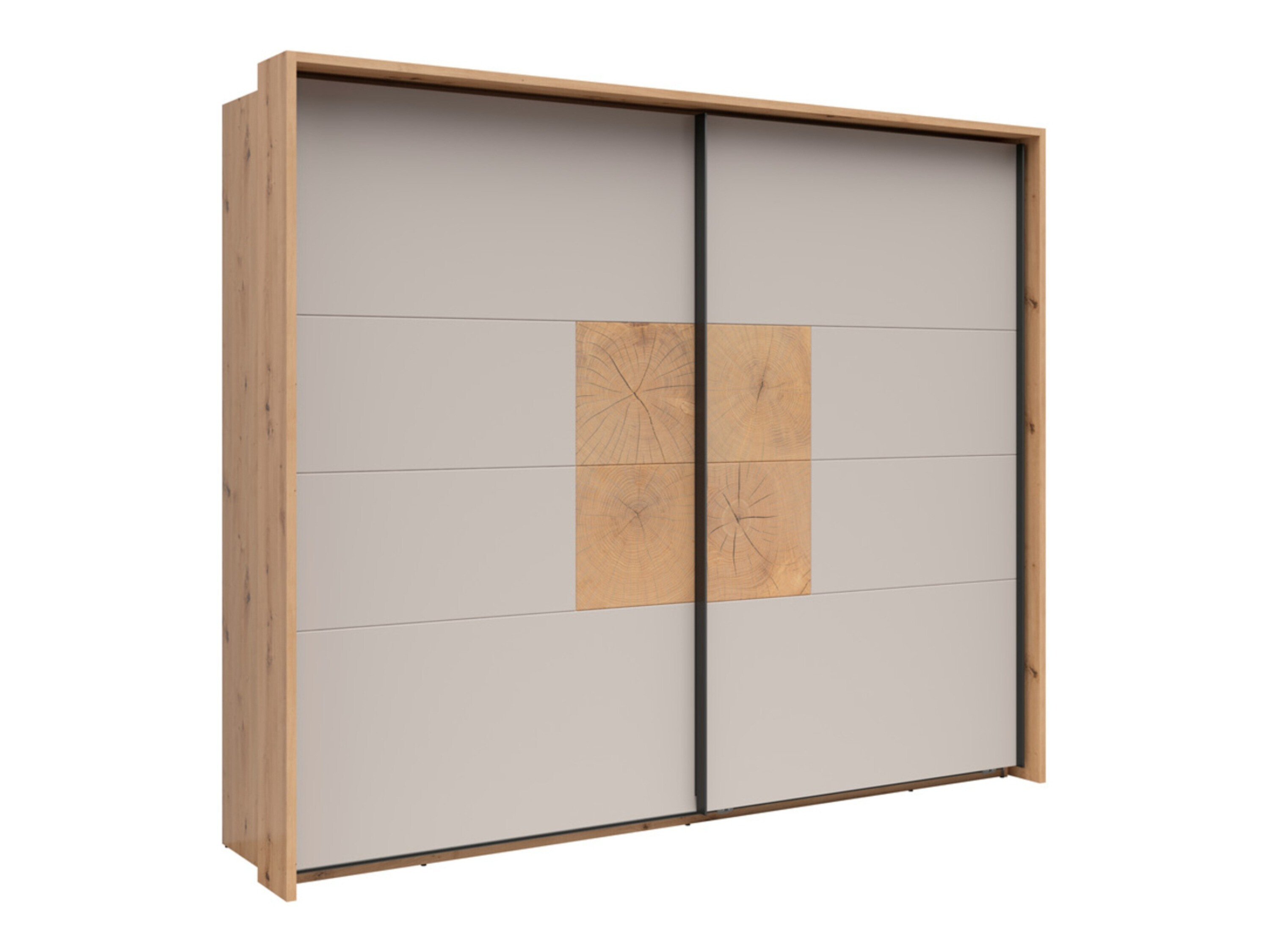 Skapis Livcali 103 (Artisan ozols + Kašmirs)