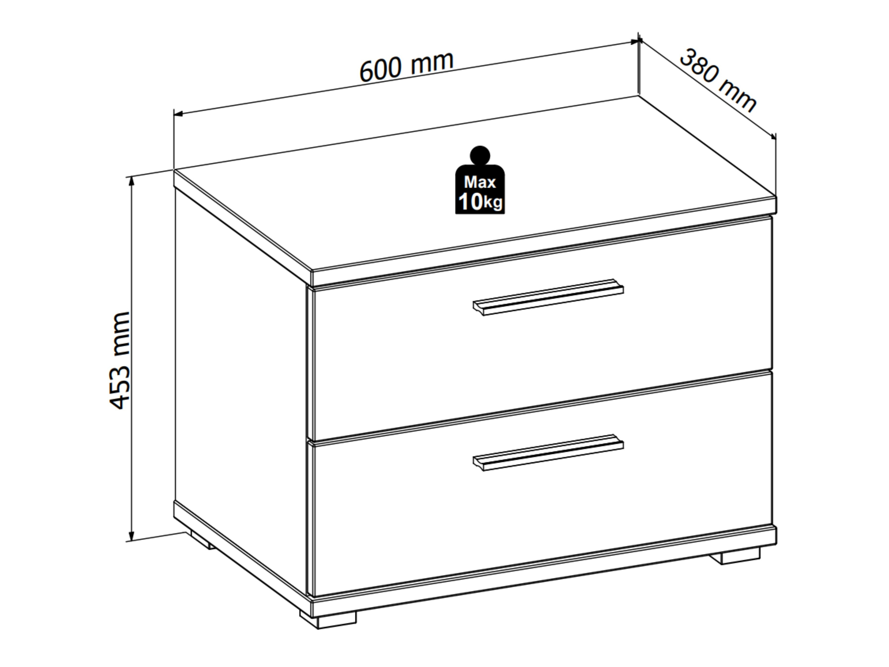 Guļamistabas komplekts Livcali 106