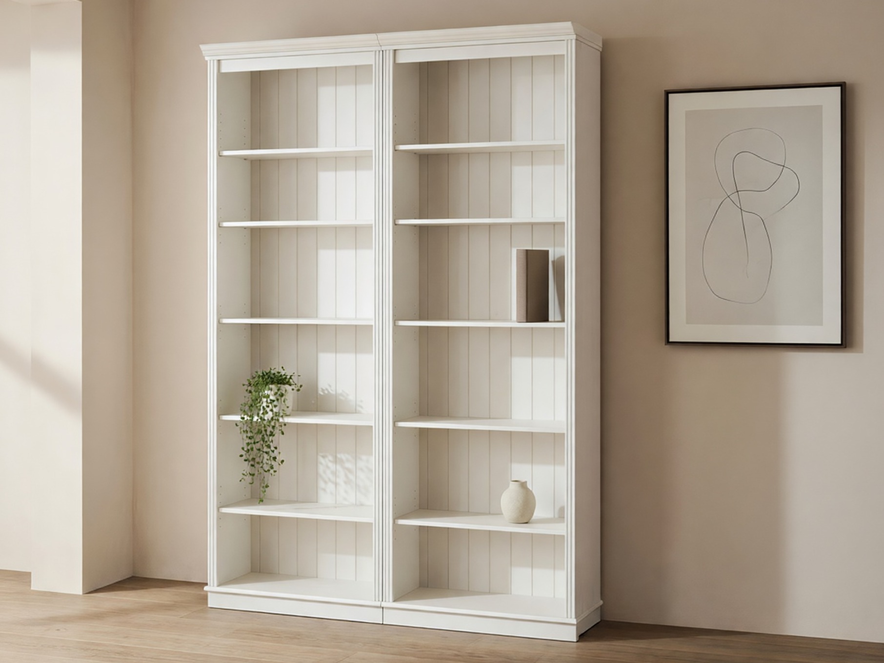 Plauktu komplekts Saltoro 116 (Balts)