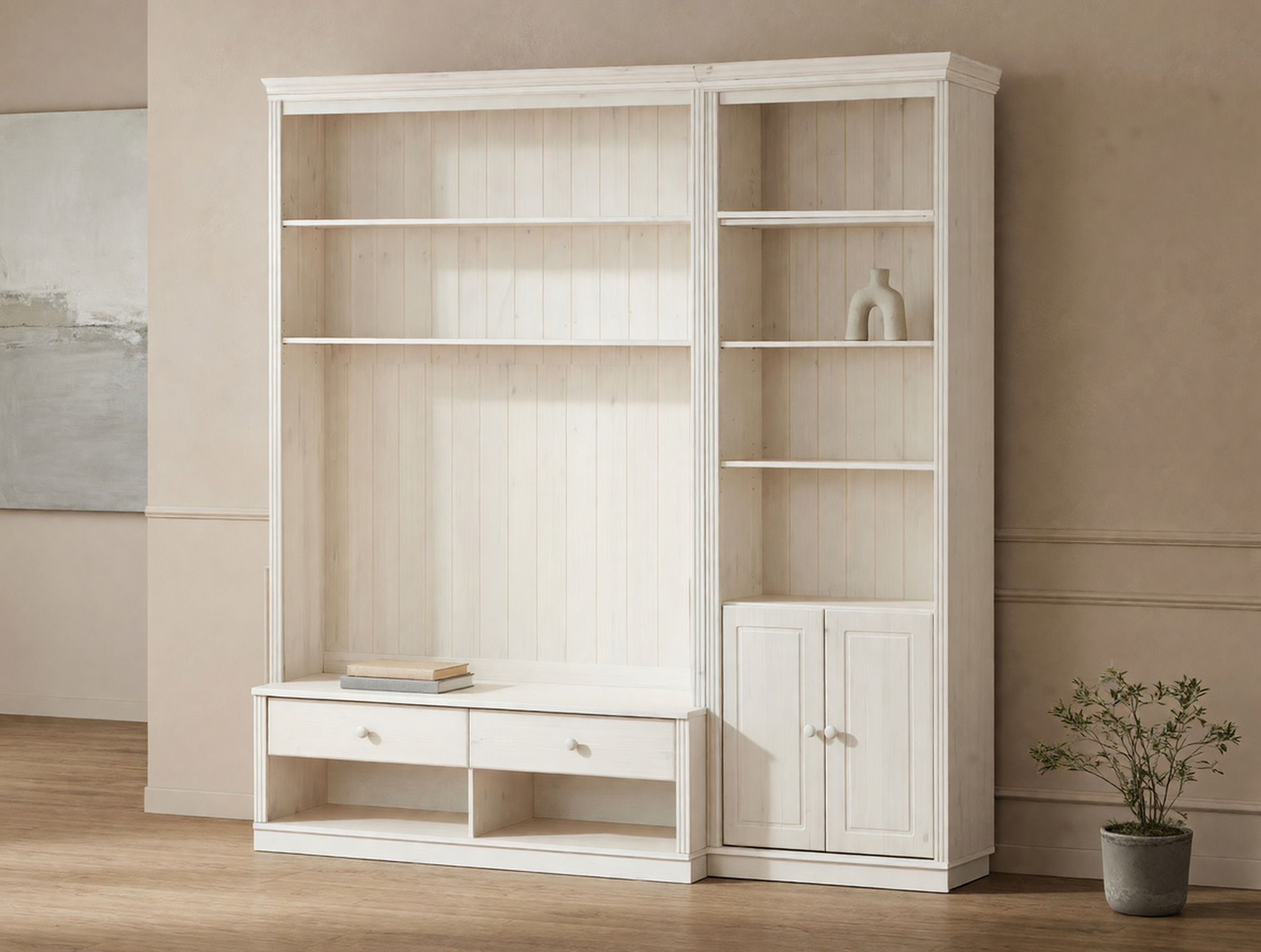 Viesistabas komplekts Saltoro 105 (Balts)