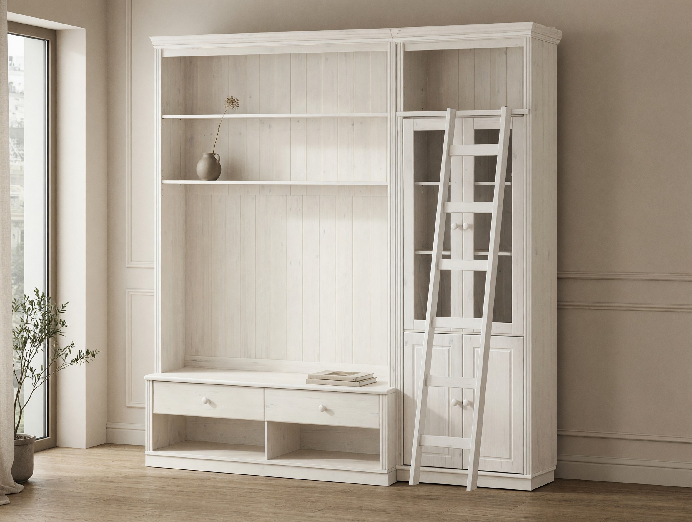 Viesistabas komplekts Saltoro 125 (Balts)