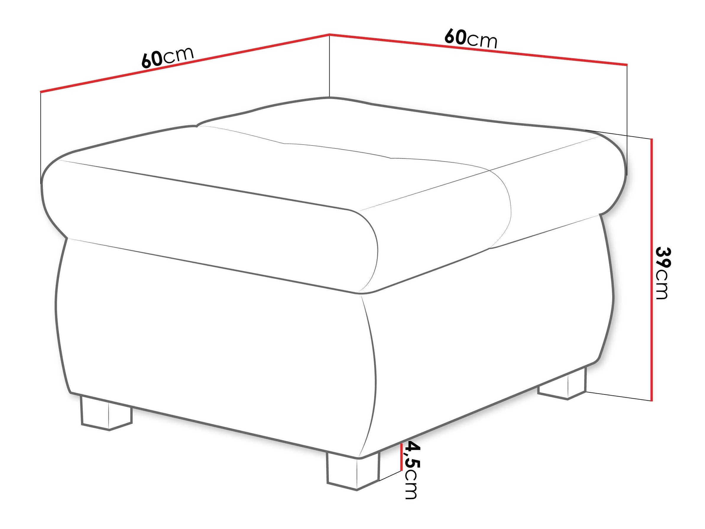 Pufs Comfivo Nitor (Venus Velvet 2932)