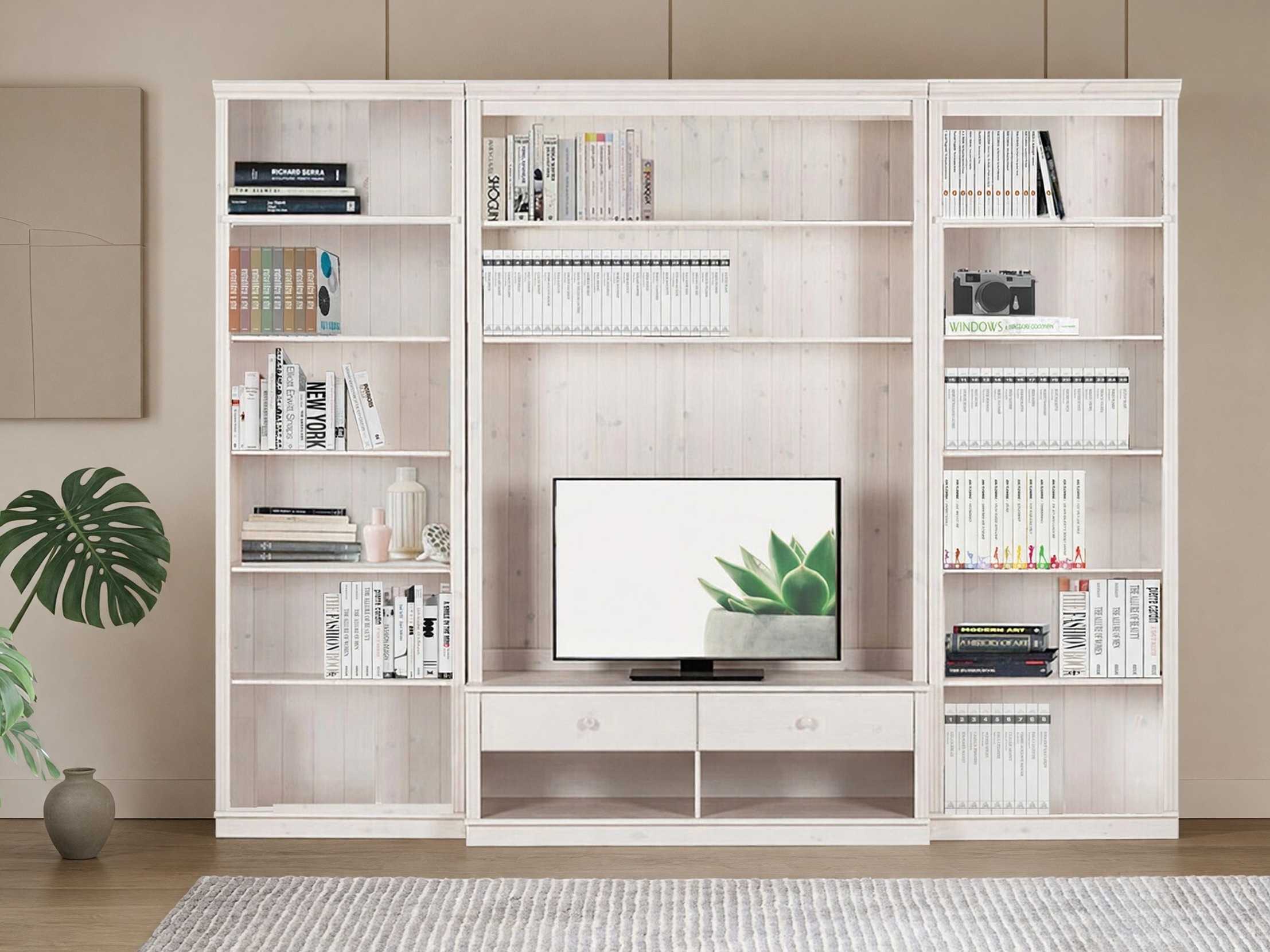 Viesistabas komplekts Saltoro 127 (Balts)