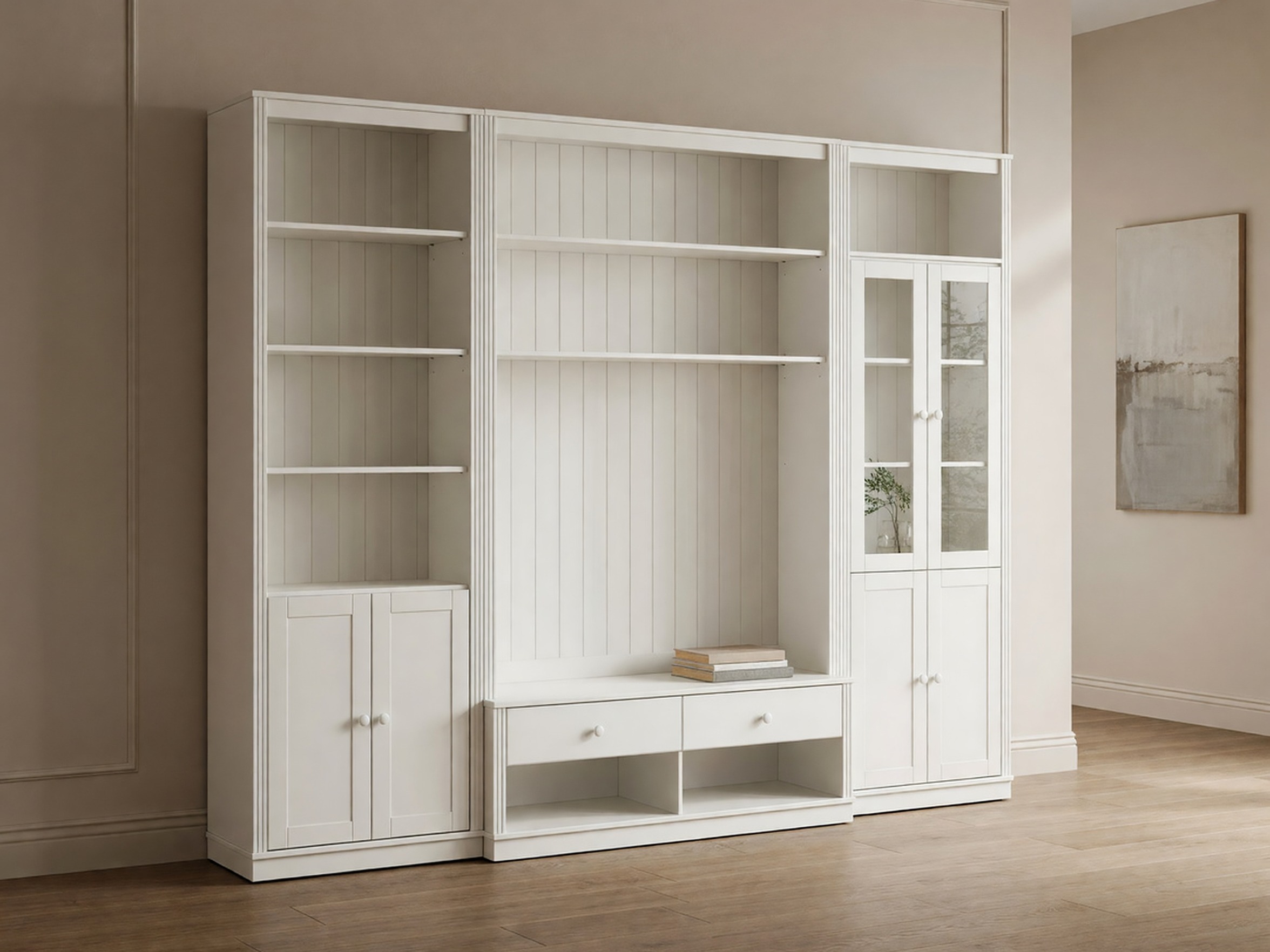 Viesistabas komplekts Saltoro 140 (Balts)