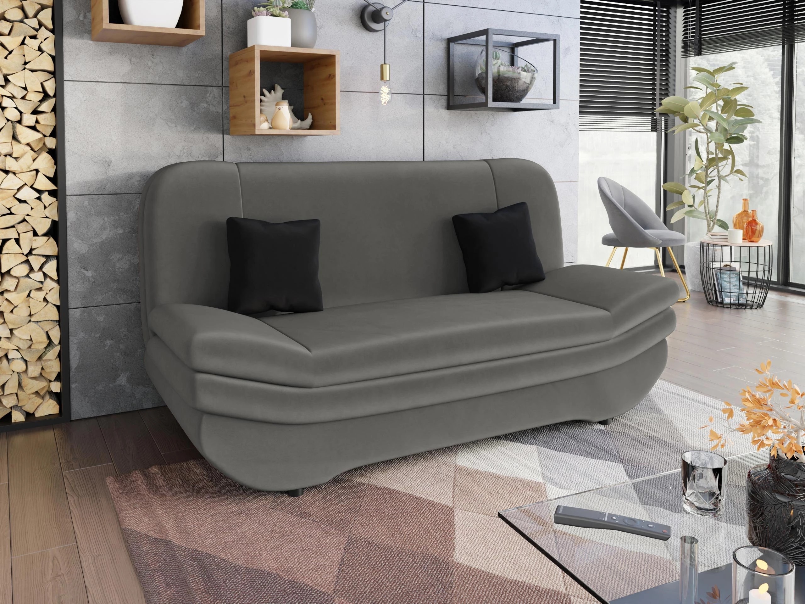 Dīvāns gulta Comfivo Silva (Magic Velvet 2217 + Magic Velvet 2219)