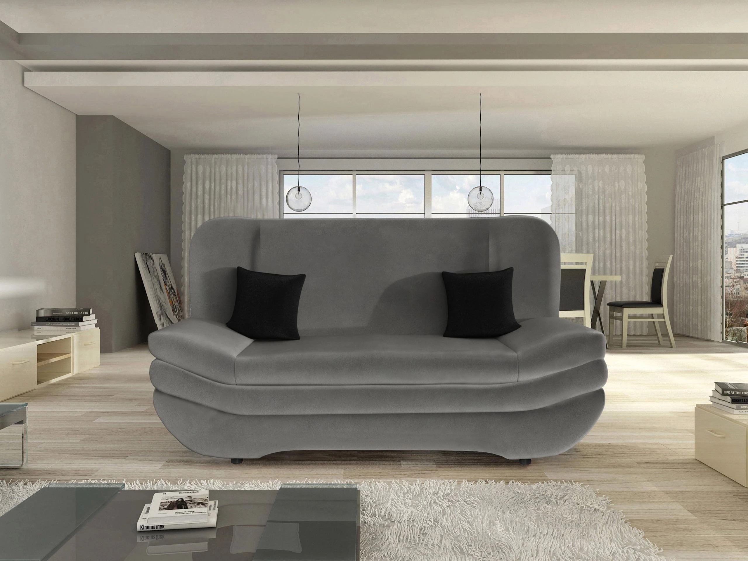 Dīvāns gulta Comfivo Silva (Magic Velvet 2217 + Magic Velvet 2219)