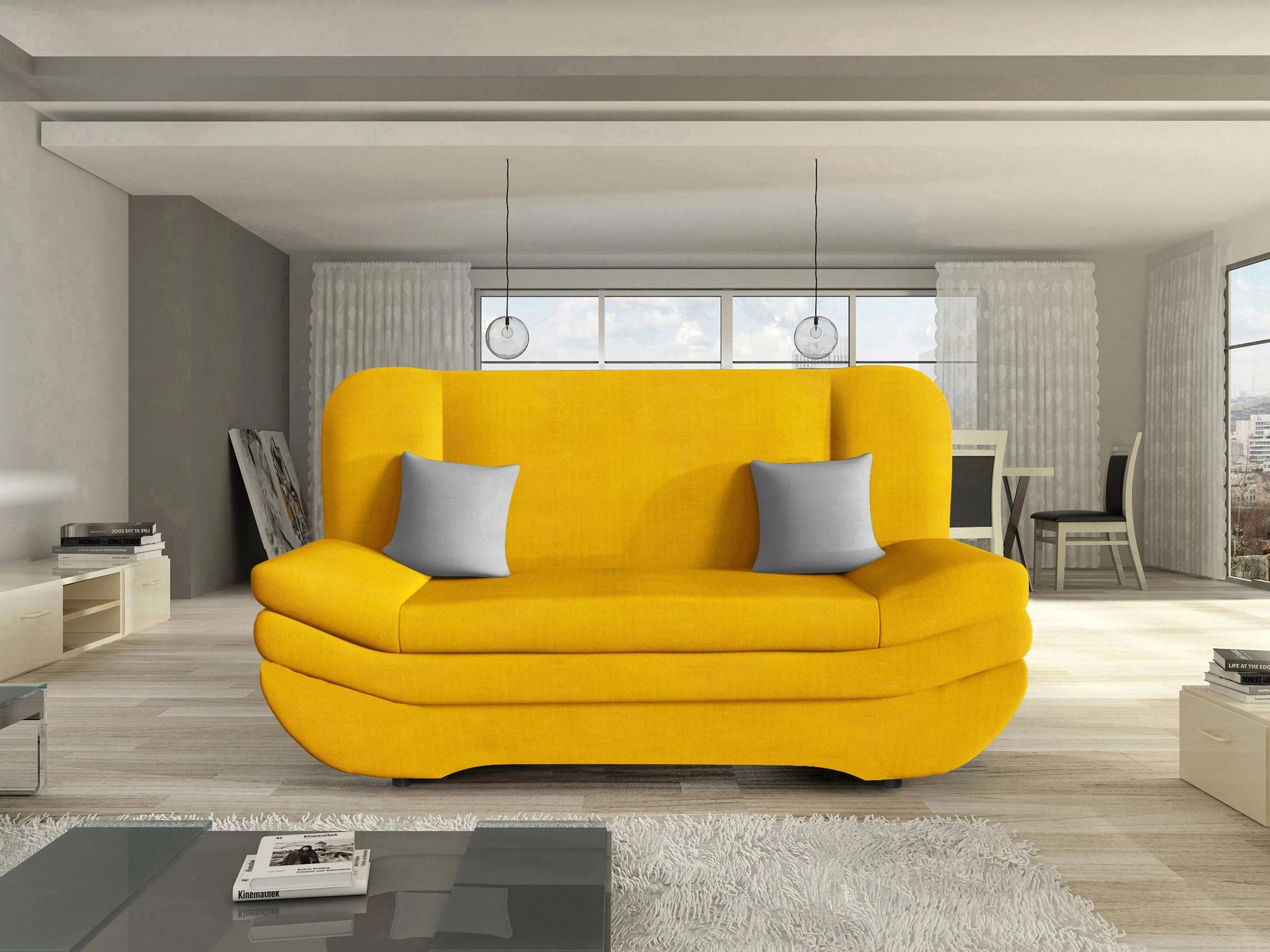 Dīvāns gulta Comfivo Silva (Venus Velvet 2916 + Venus Velvet 2921)