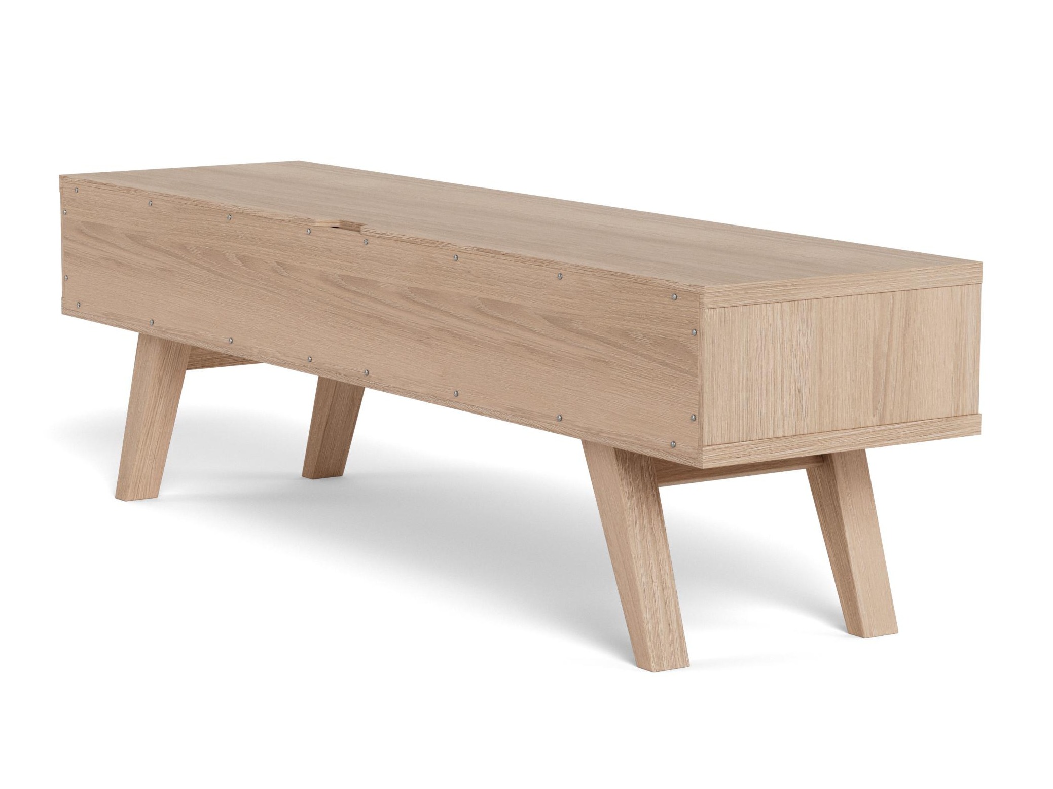 TV galds Norsica Albene 110 (Balināts ozols)