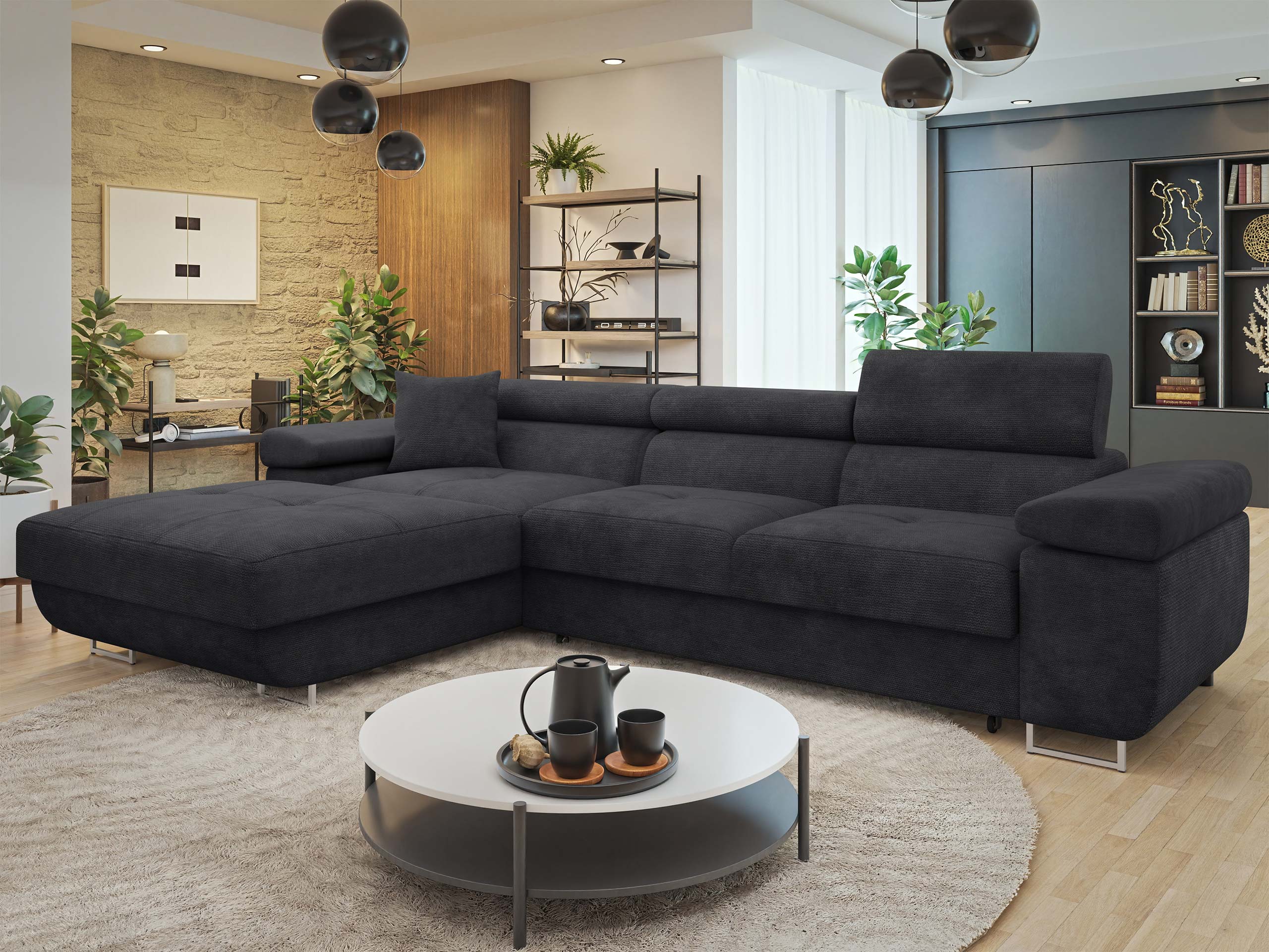 Stūra dīvāns Comfivo Vinetum II (Margo 227.09)