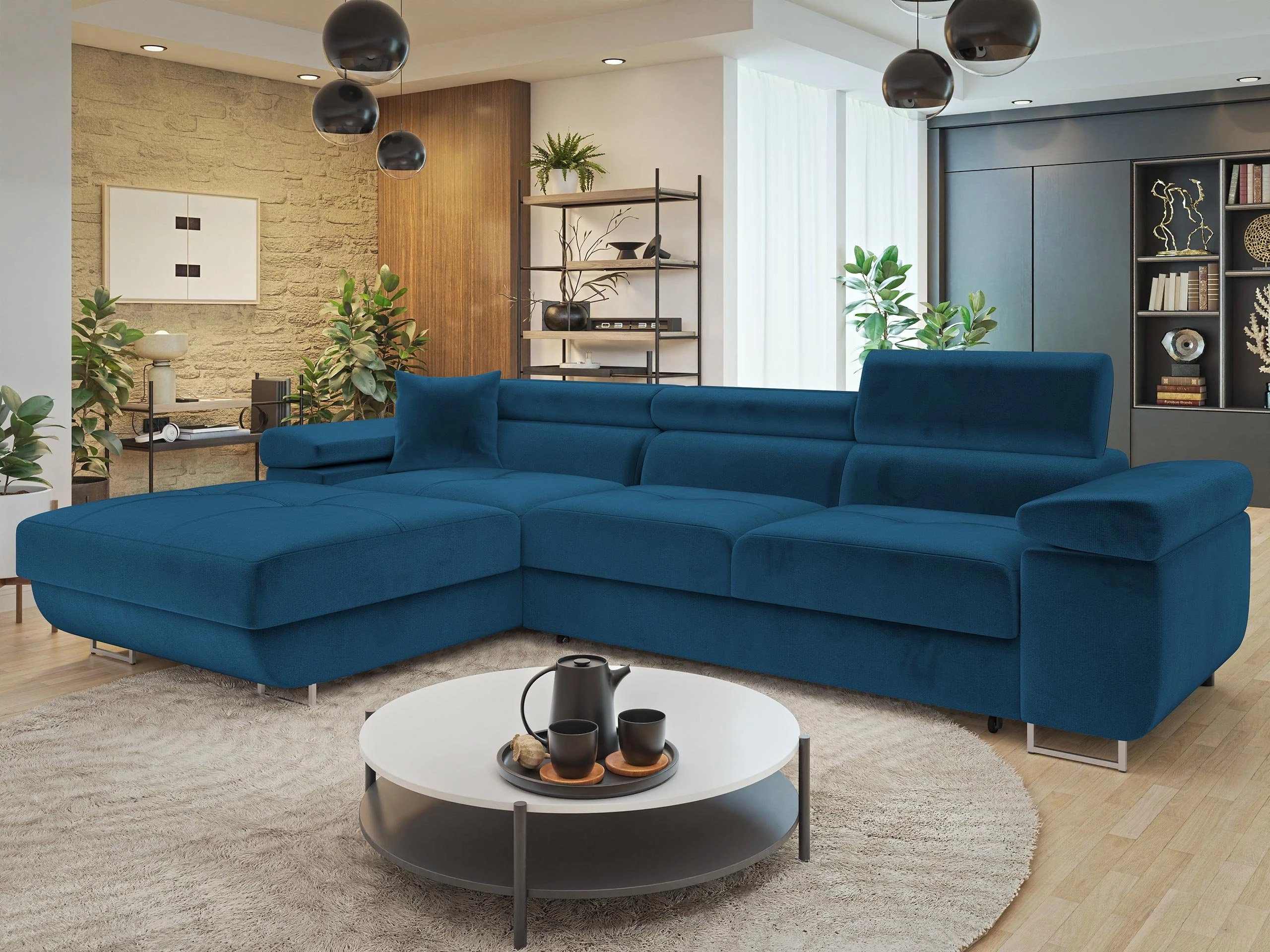 Stūra dīvāns Comfivo Vinetum II (Manila 26)