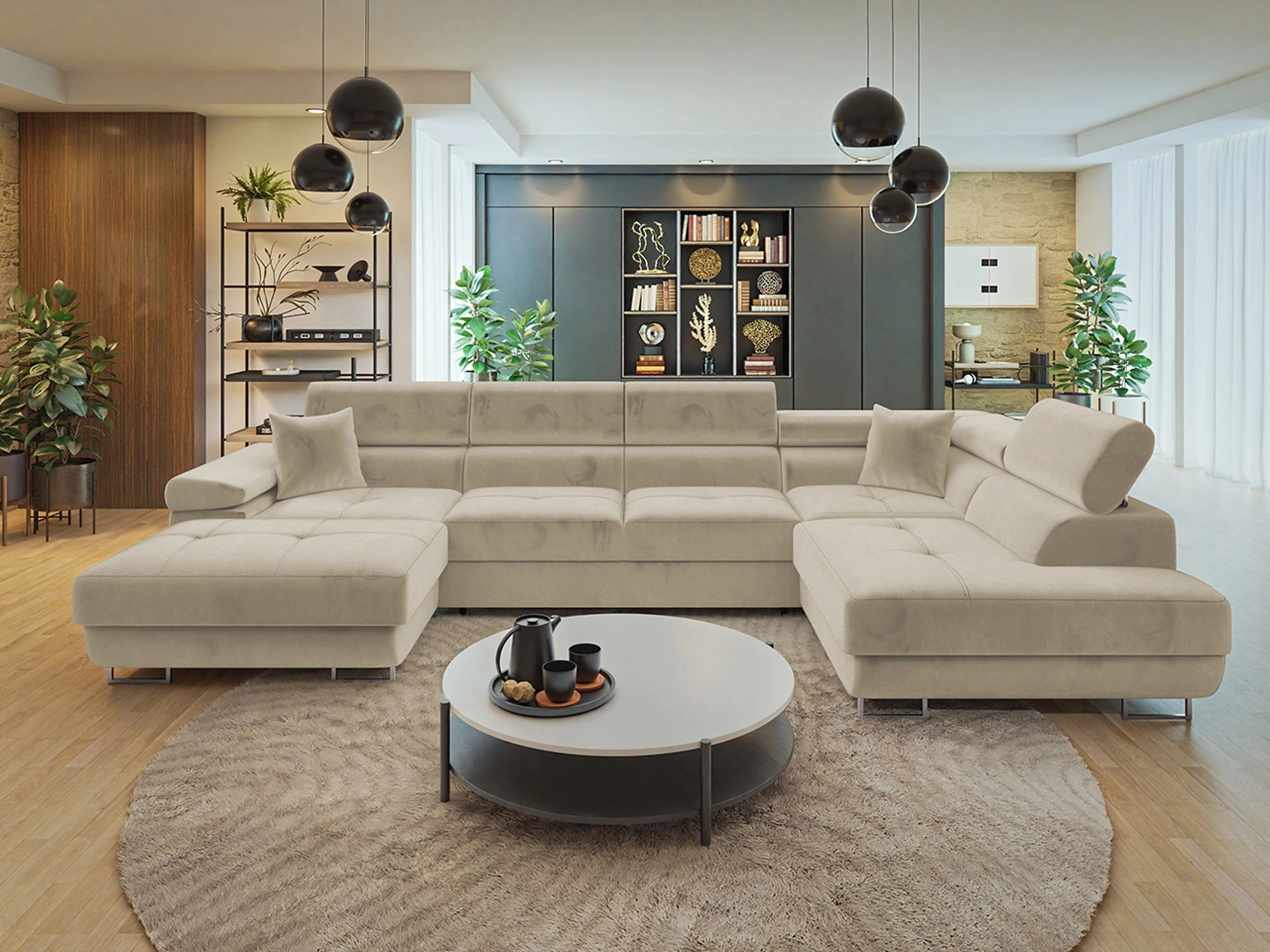 Stūra dīvāns Comfivo Vinetum III (Manila 02)