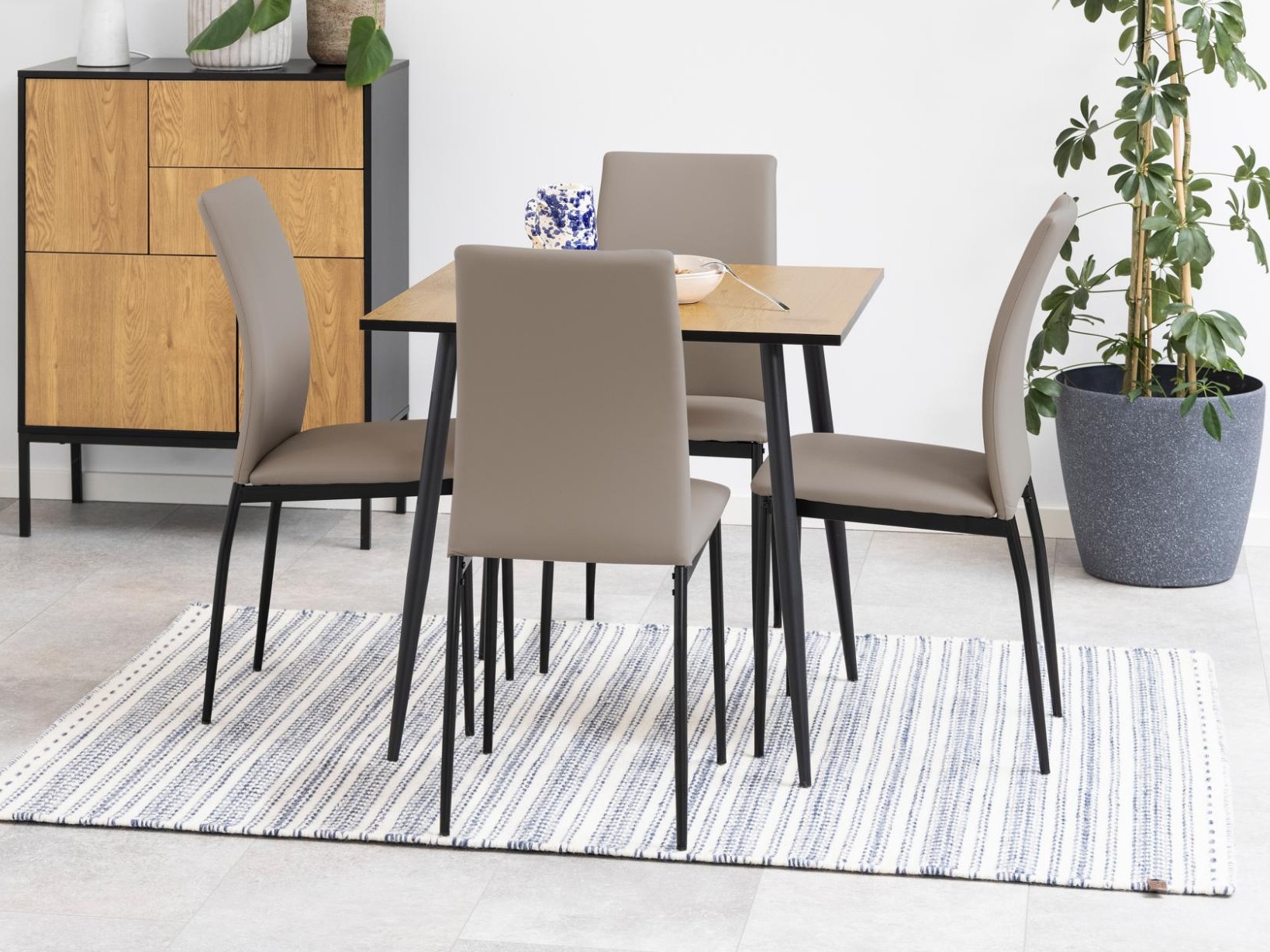 Galds Norsica 374 (Savvaļas ozols + Melns)