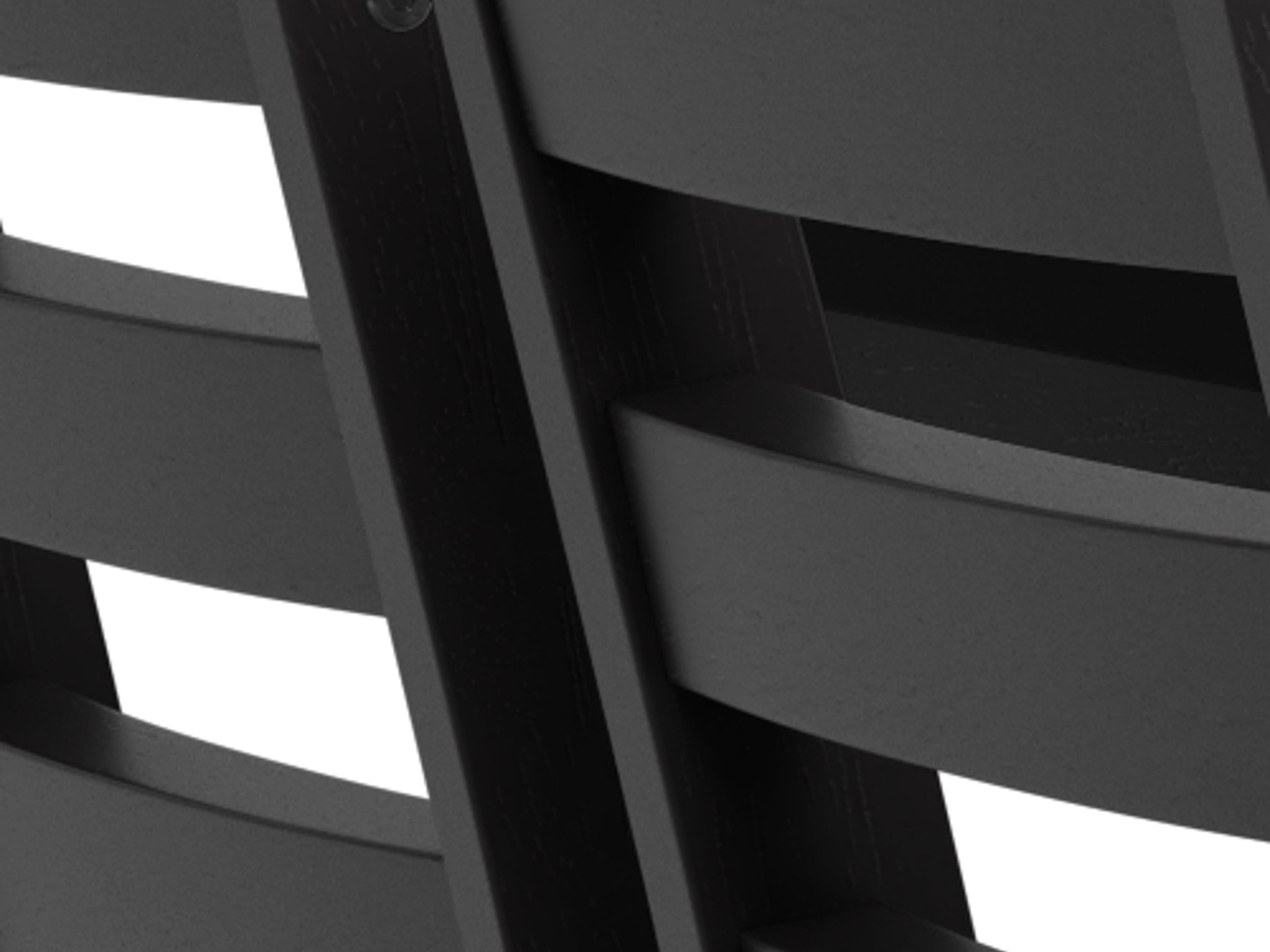 Ēdamistabas komplekts Norsica 857 (Melns + Gaiši pelēks)