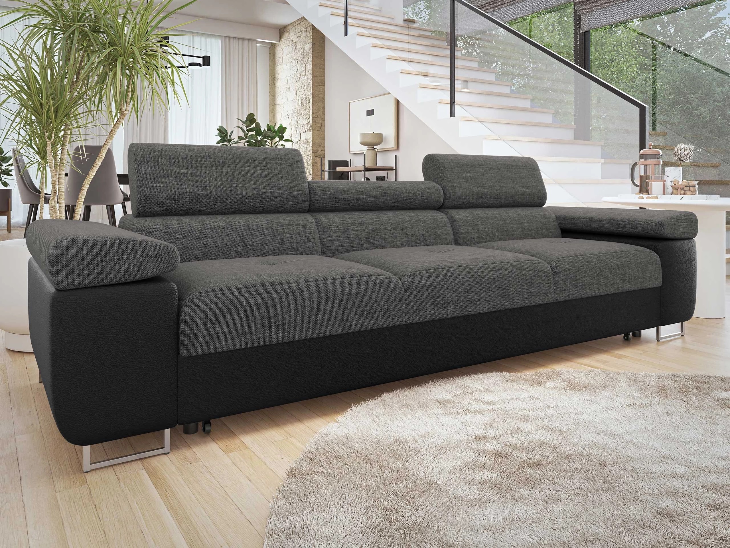 Dīvāns gulta Comfivo Vinetum (Soft 011 + Lux 06)