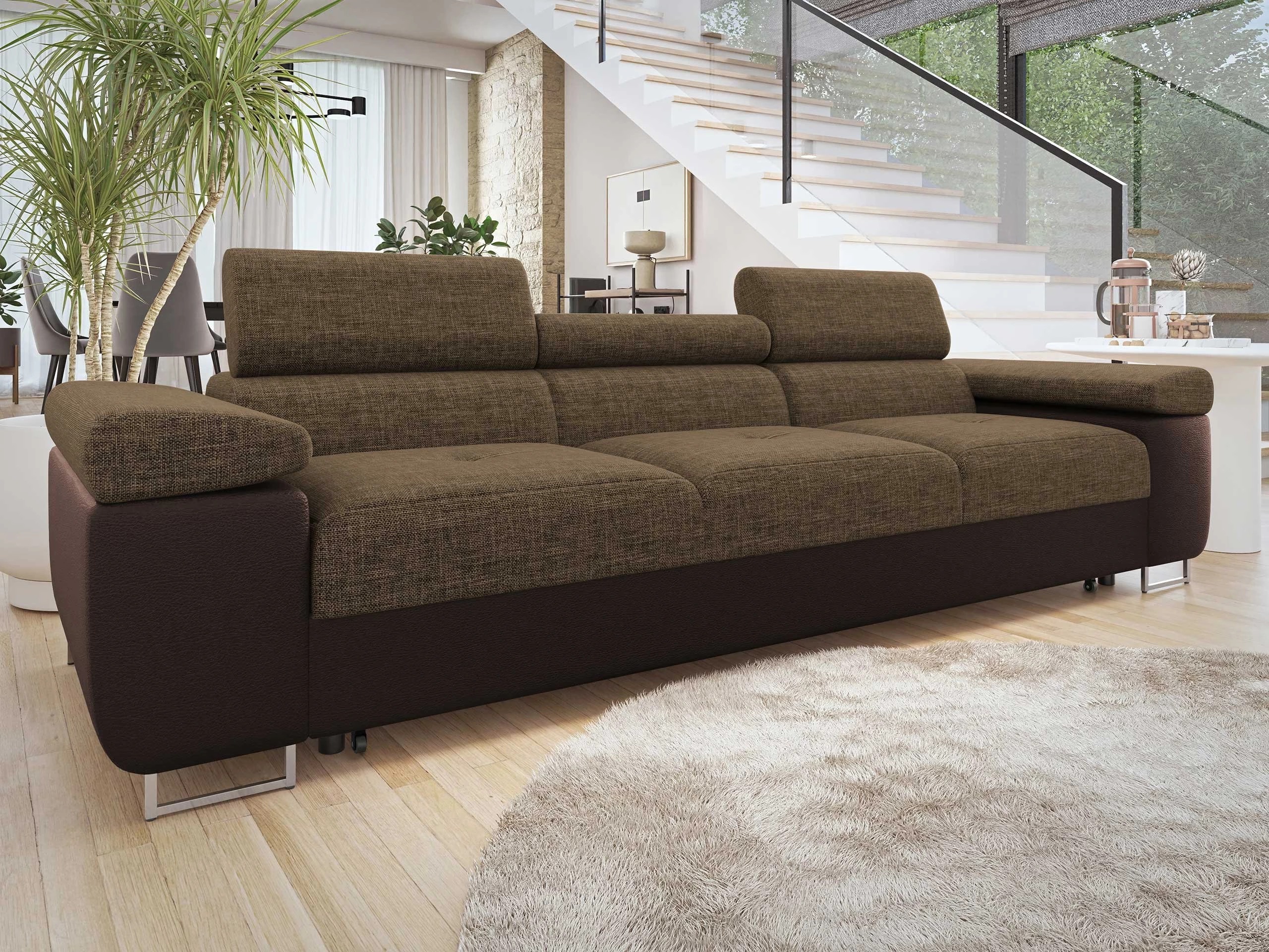 Dīvāns gulta Comfivo Vinetum (Soft 066 + Lux 03)