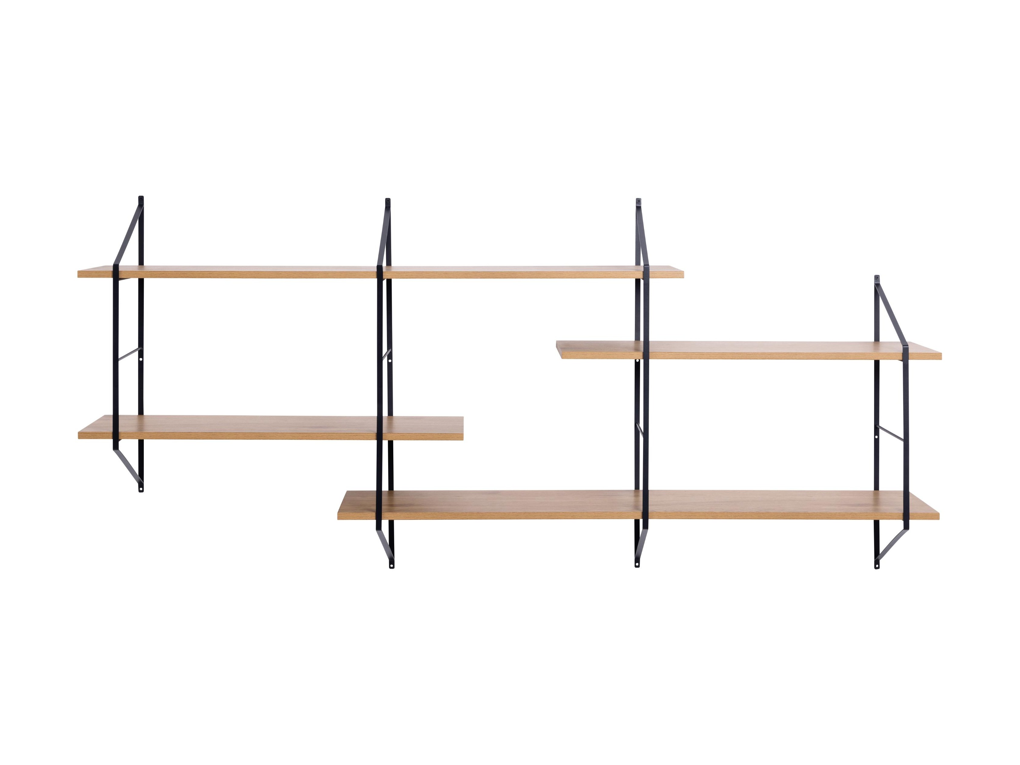 Piekarams plaukts Norsica 447 (Gaiši brūns + Melns)