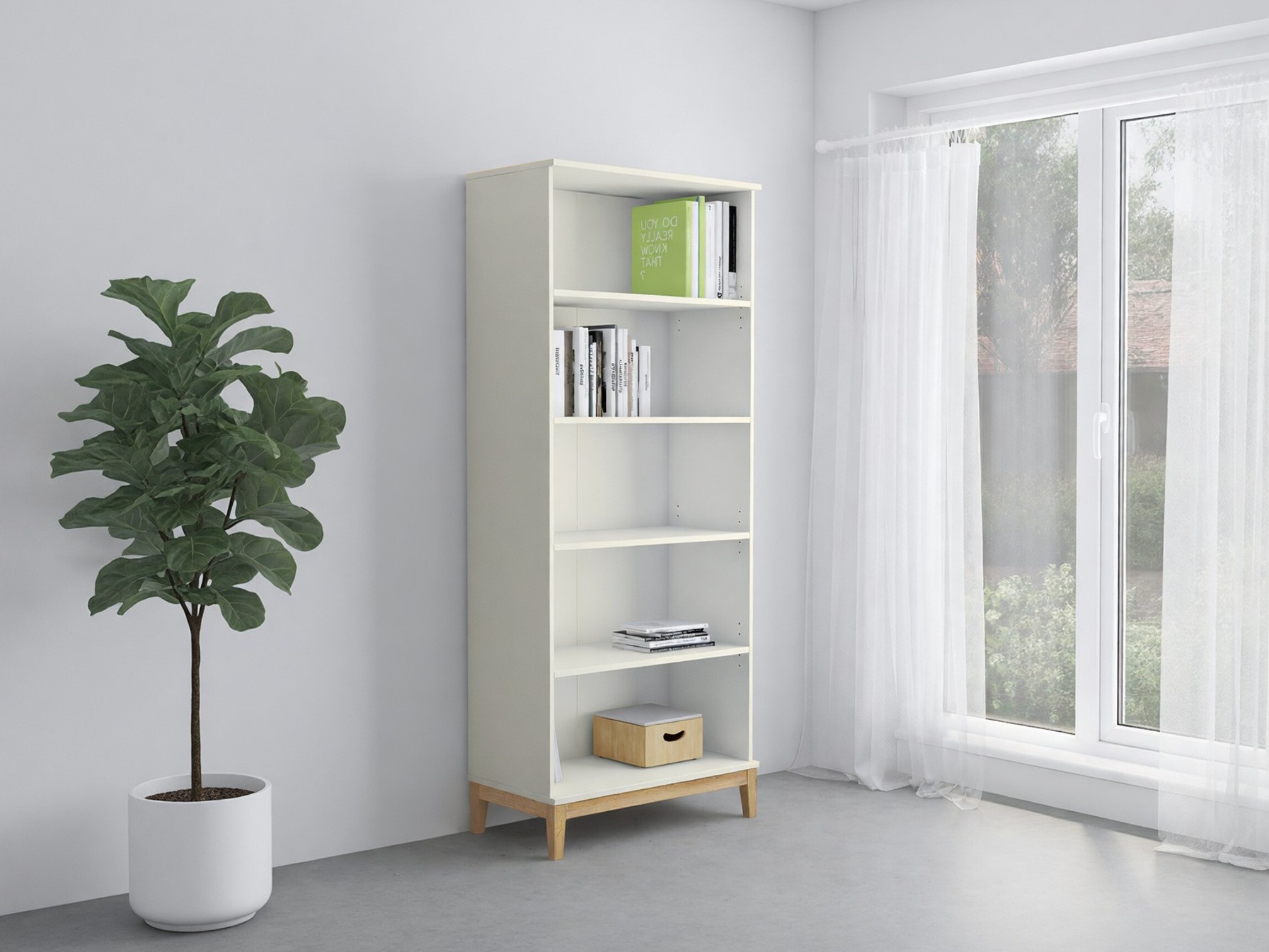 Plaukts Felmelo 101 (Balts + Votan ozols)