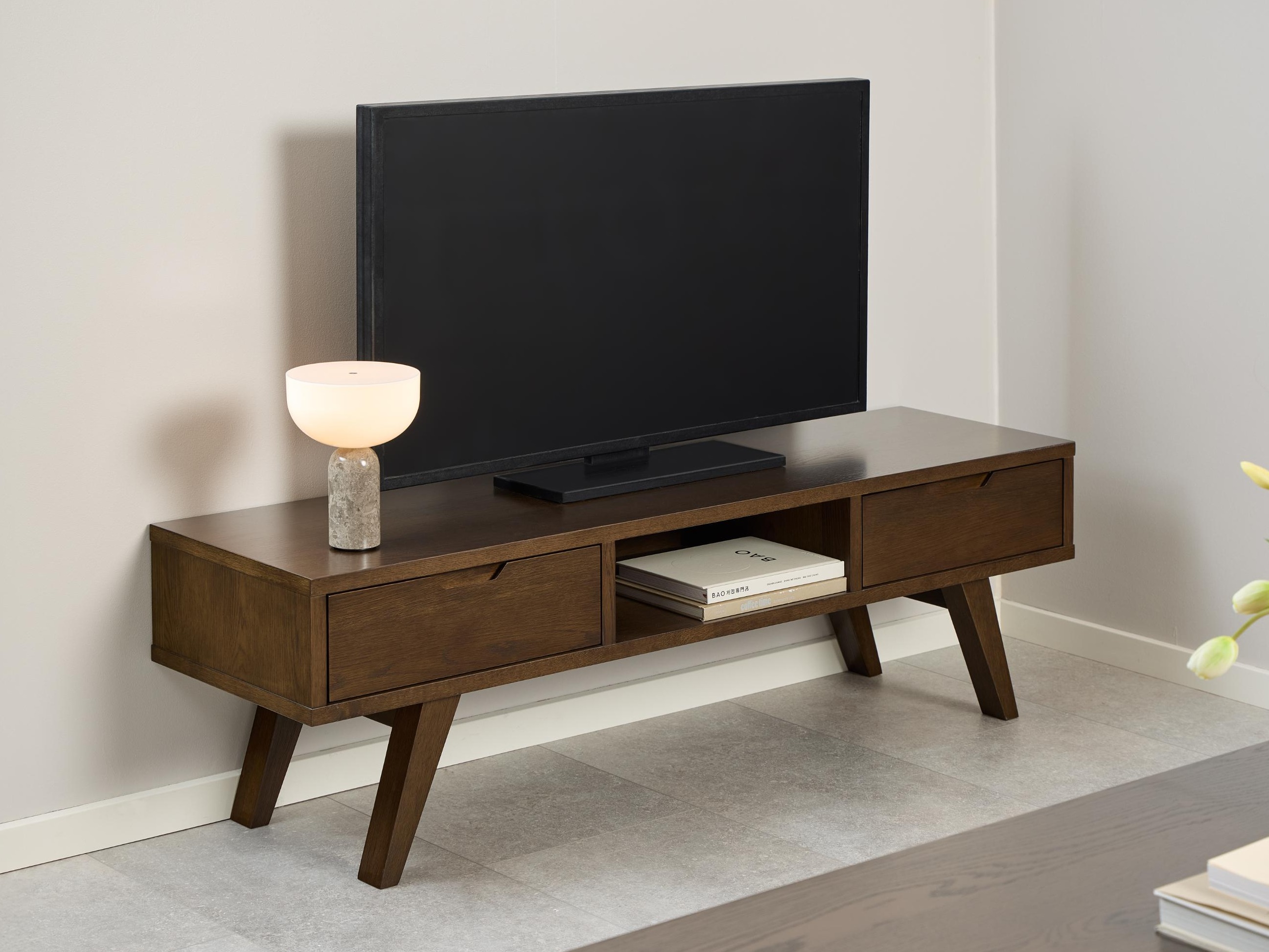 TV galds Norsica Albene 110 (Brūns)