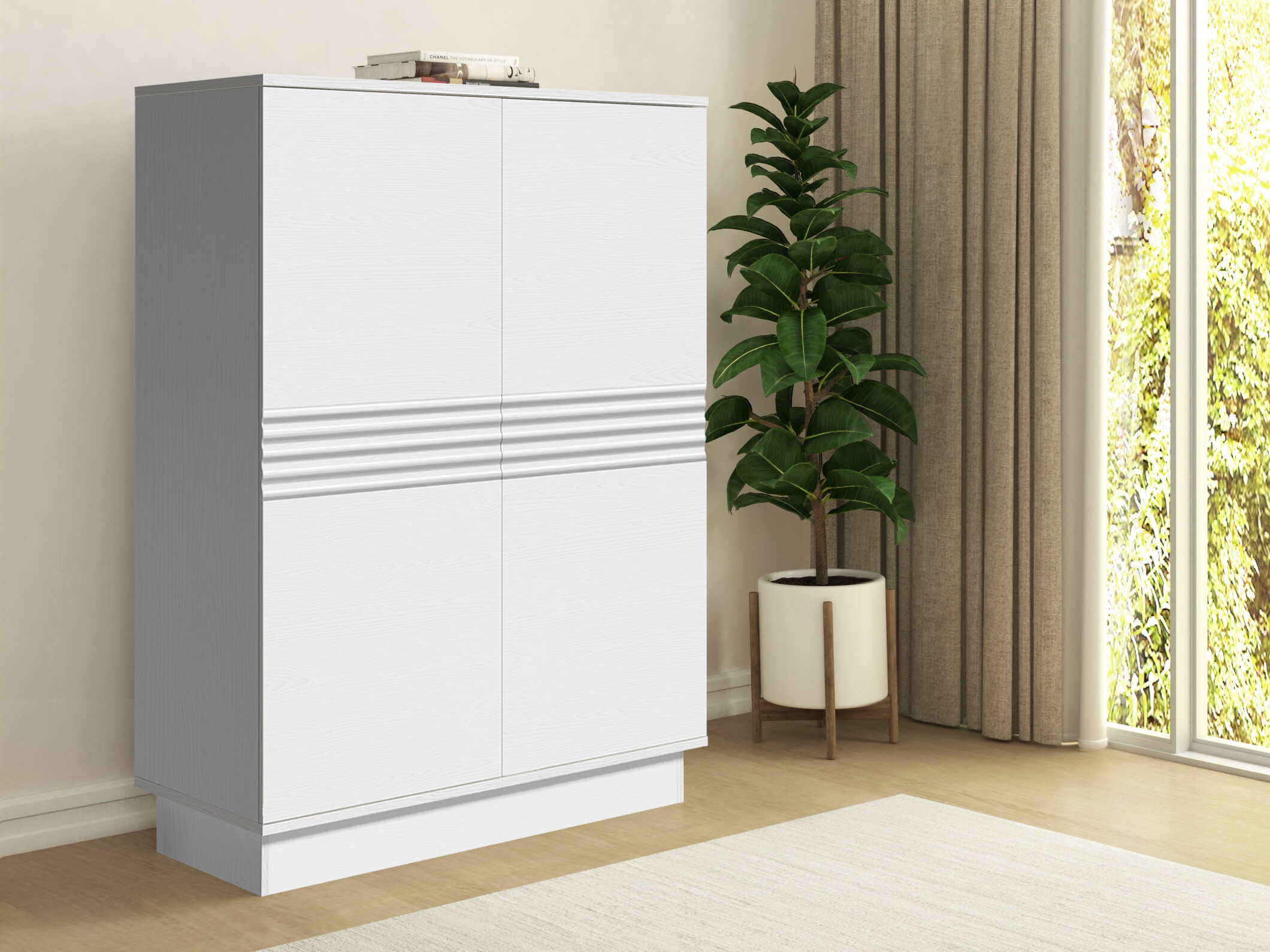 Skapis Denton 1528 (Balts)