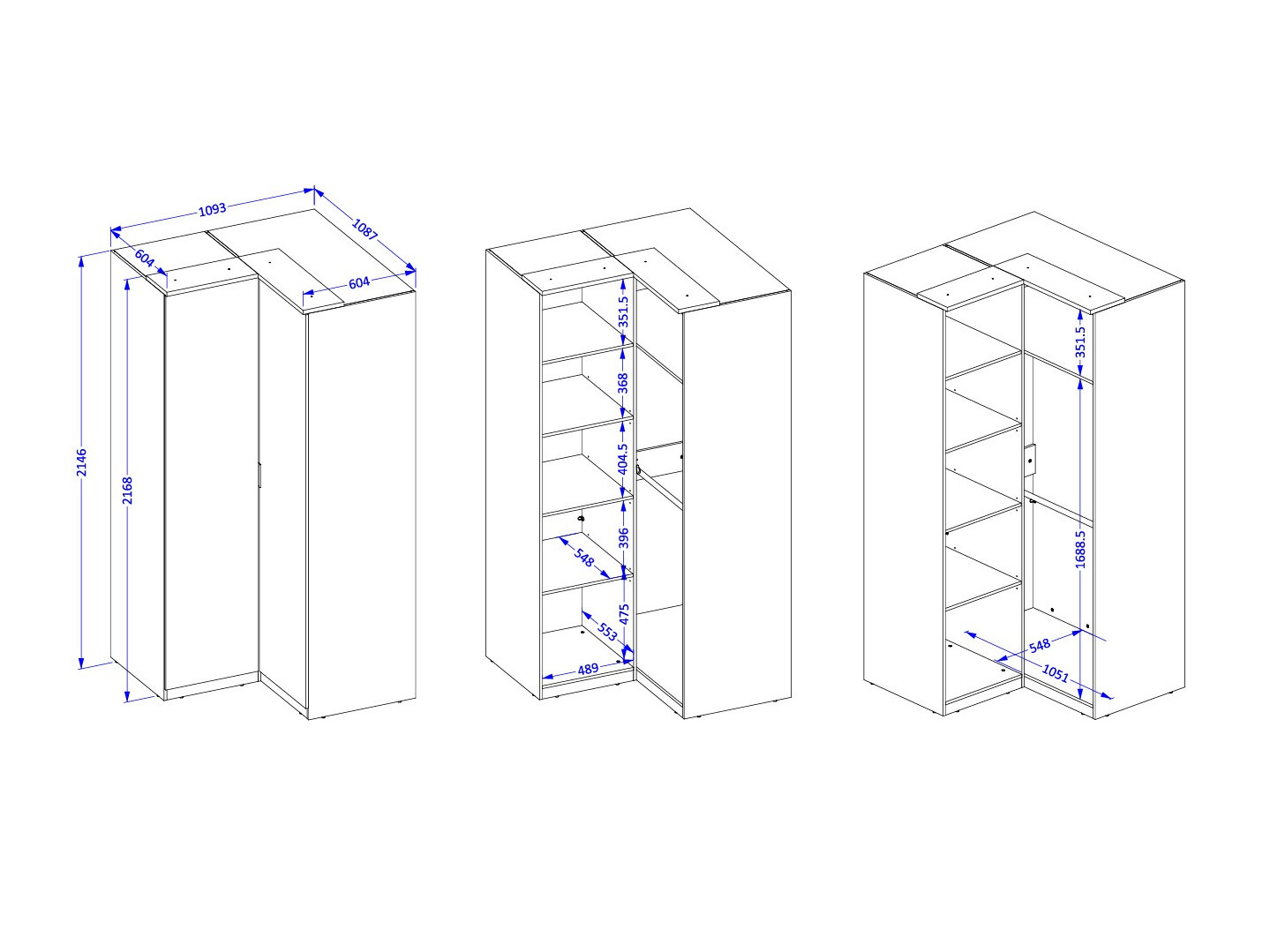 Stūra skapis Nolcala 107 (Ozols + Bēšs)