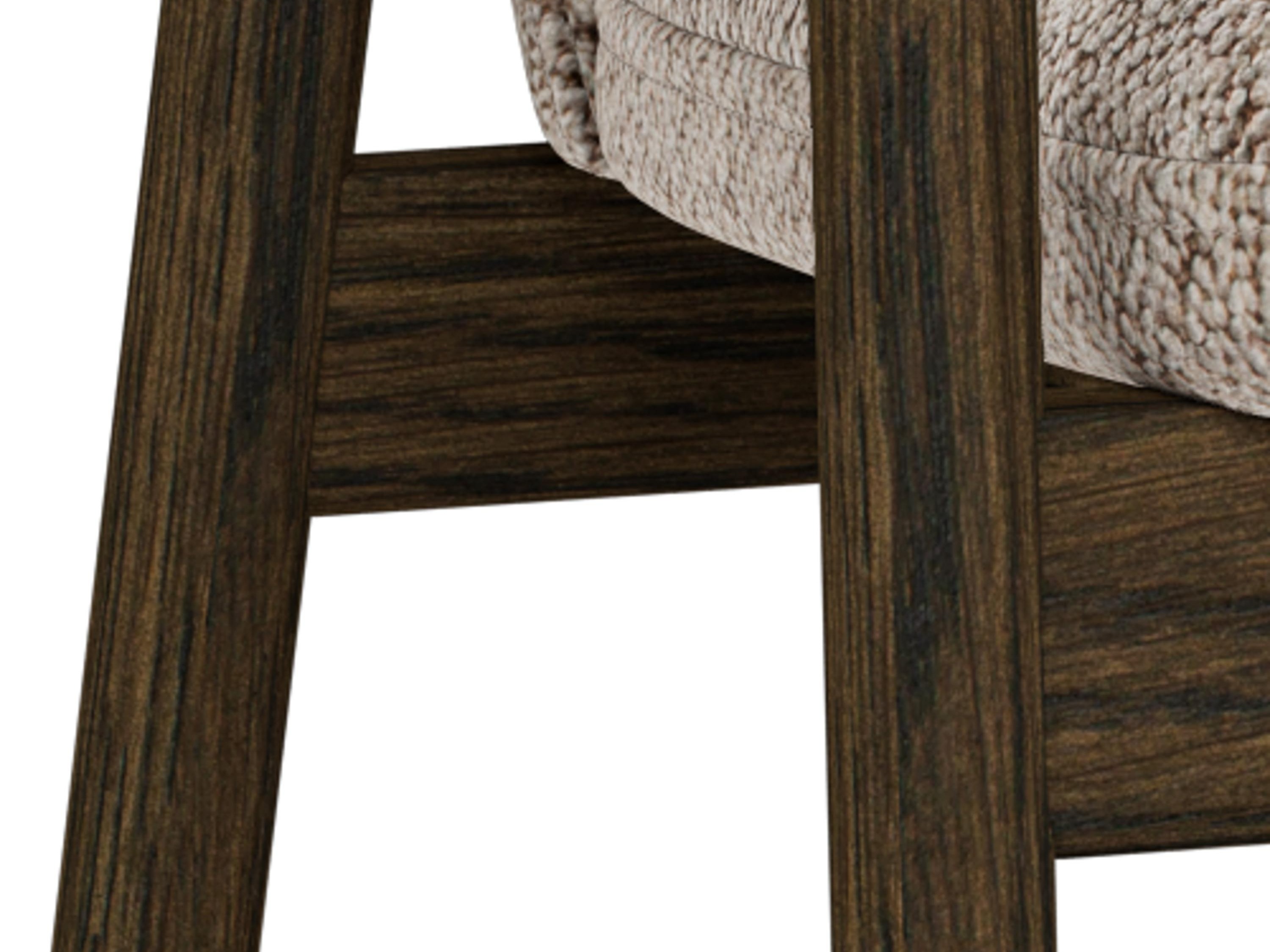 Krēsls Norsica 890 (Bēšs + Tumšs koks)