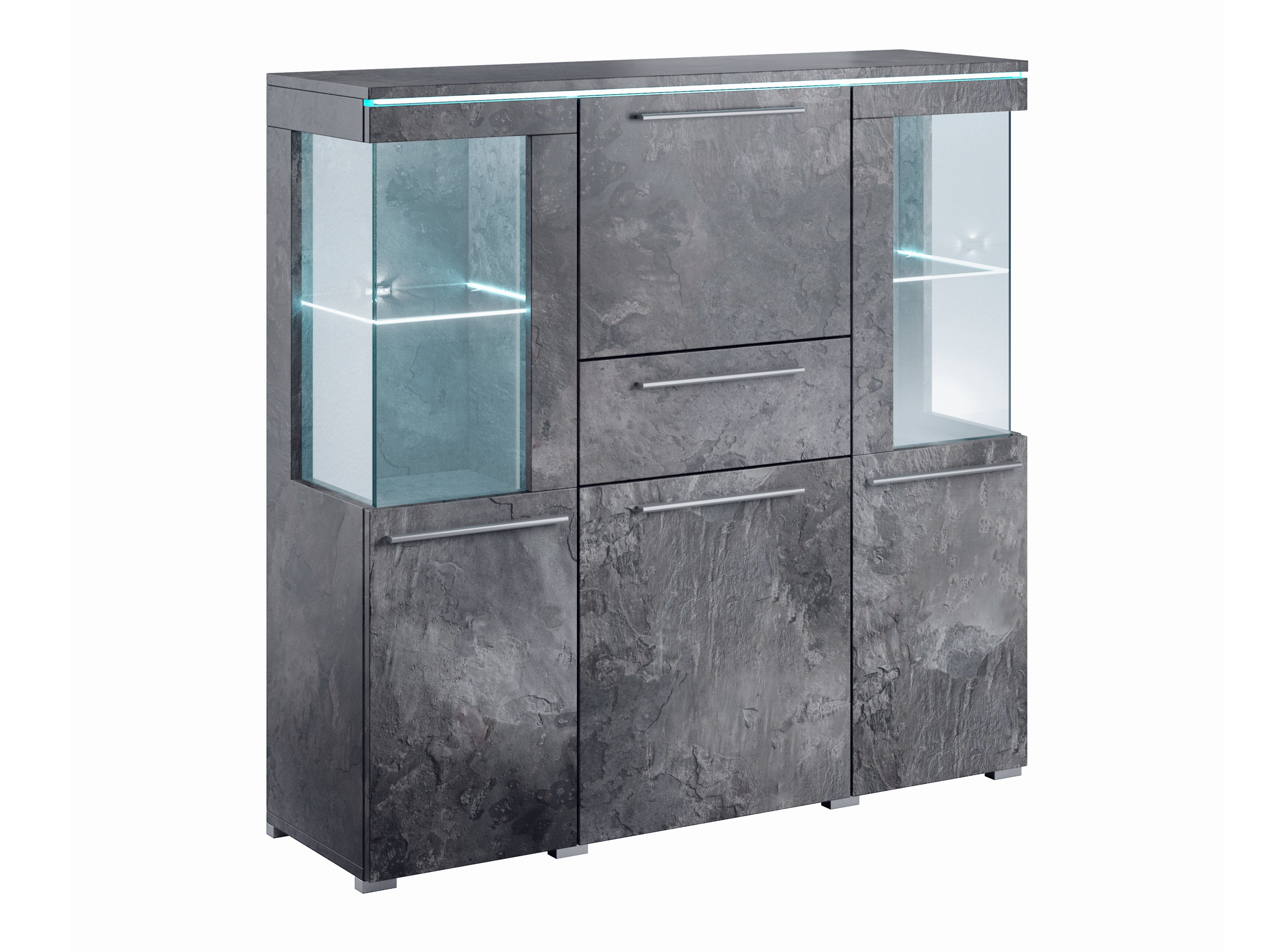 Kumode Torvire 115 (Tumšs betons)