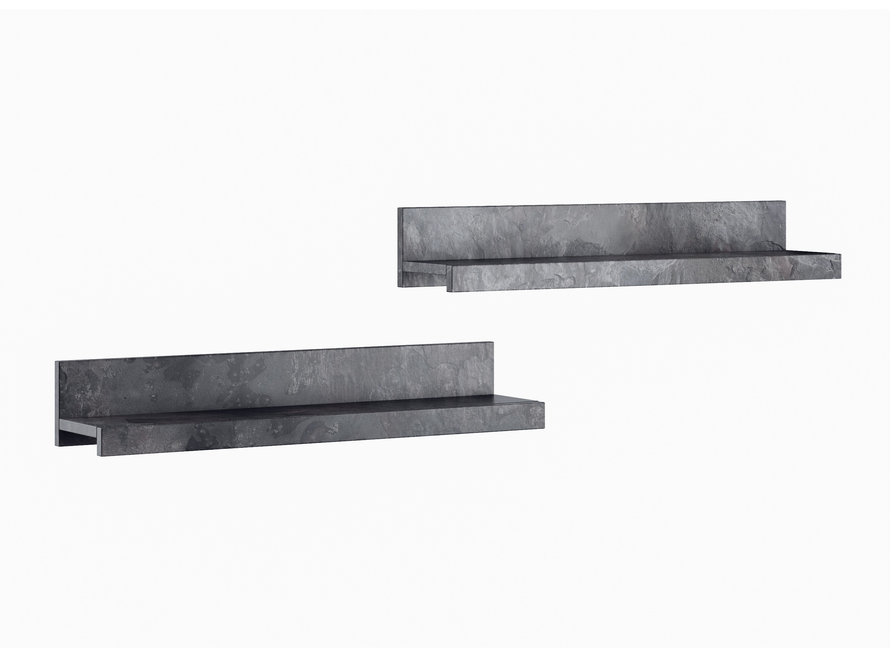 Piekaramo plauktu komplekts Torvire 105 (Tumšs betons)