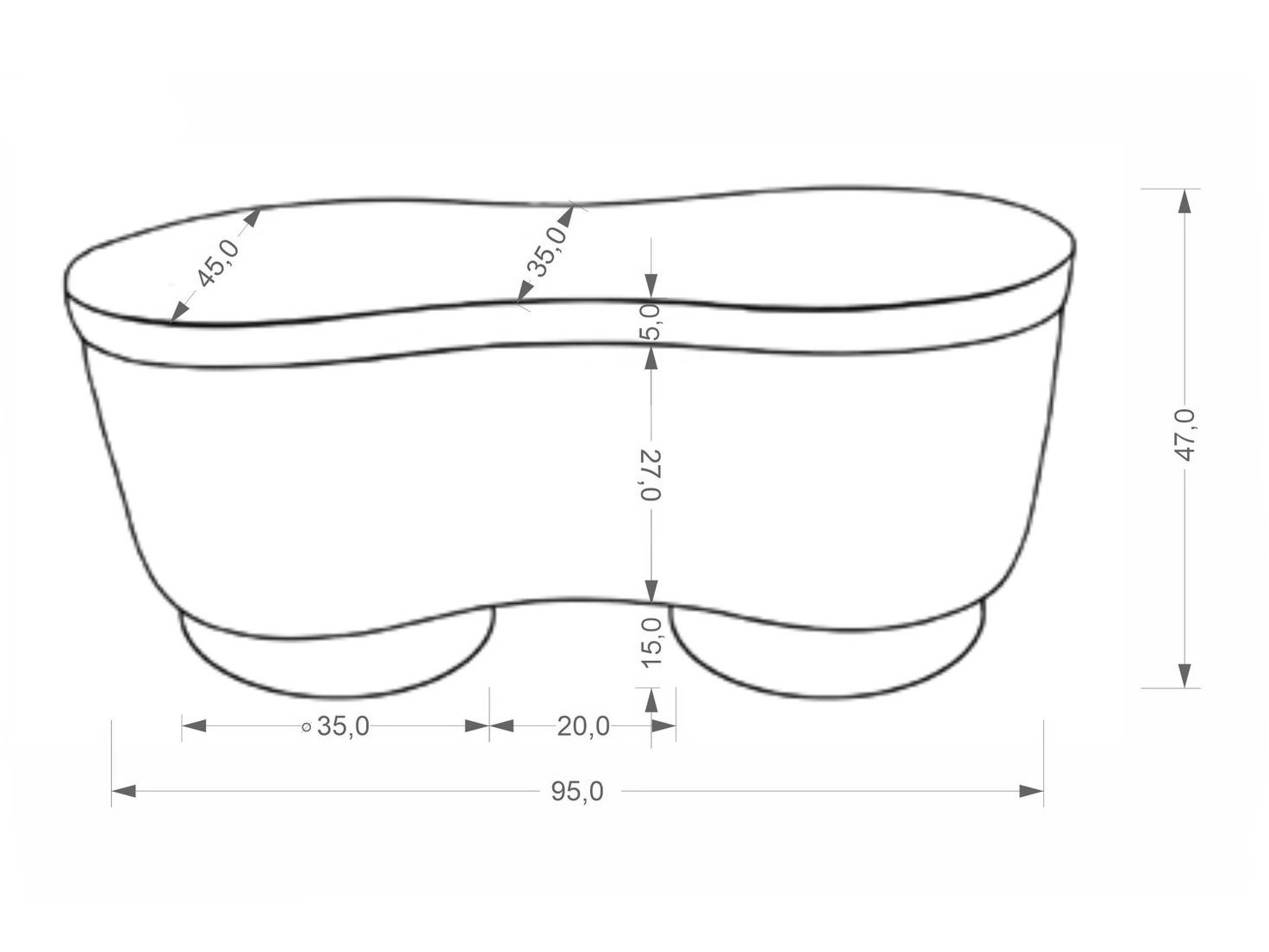 Mīkstais sols Houston 2110 (Bēšs)