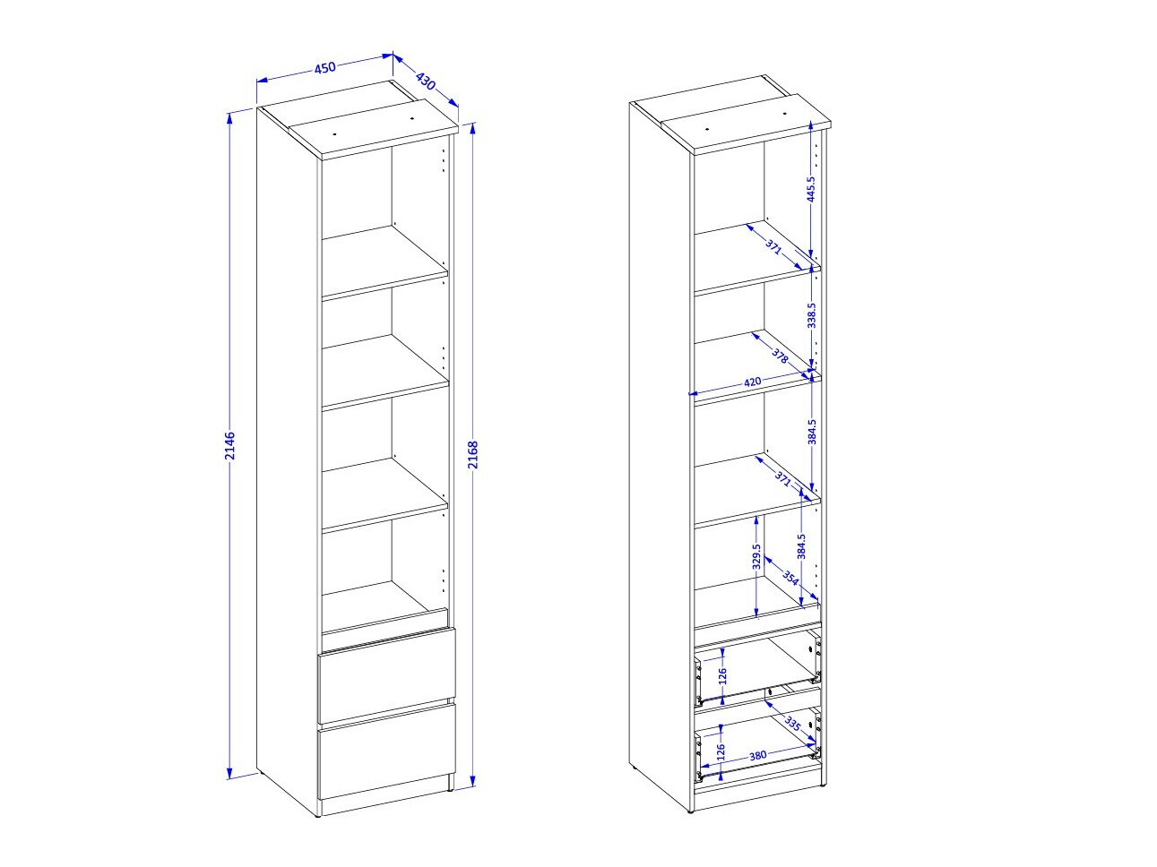 Plaukts Nolcala 111 (Ozols + Bēšs)