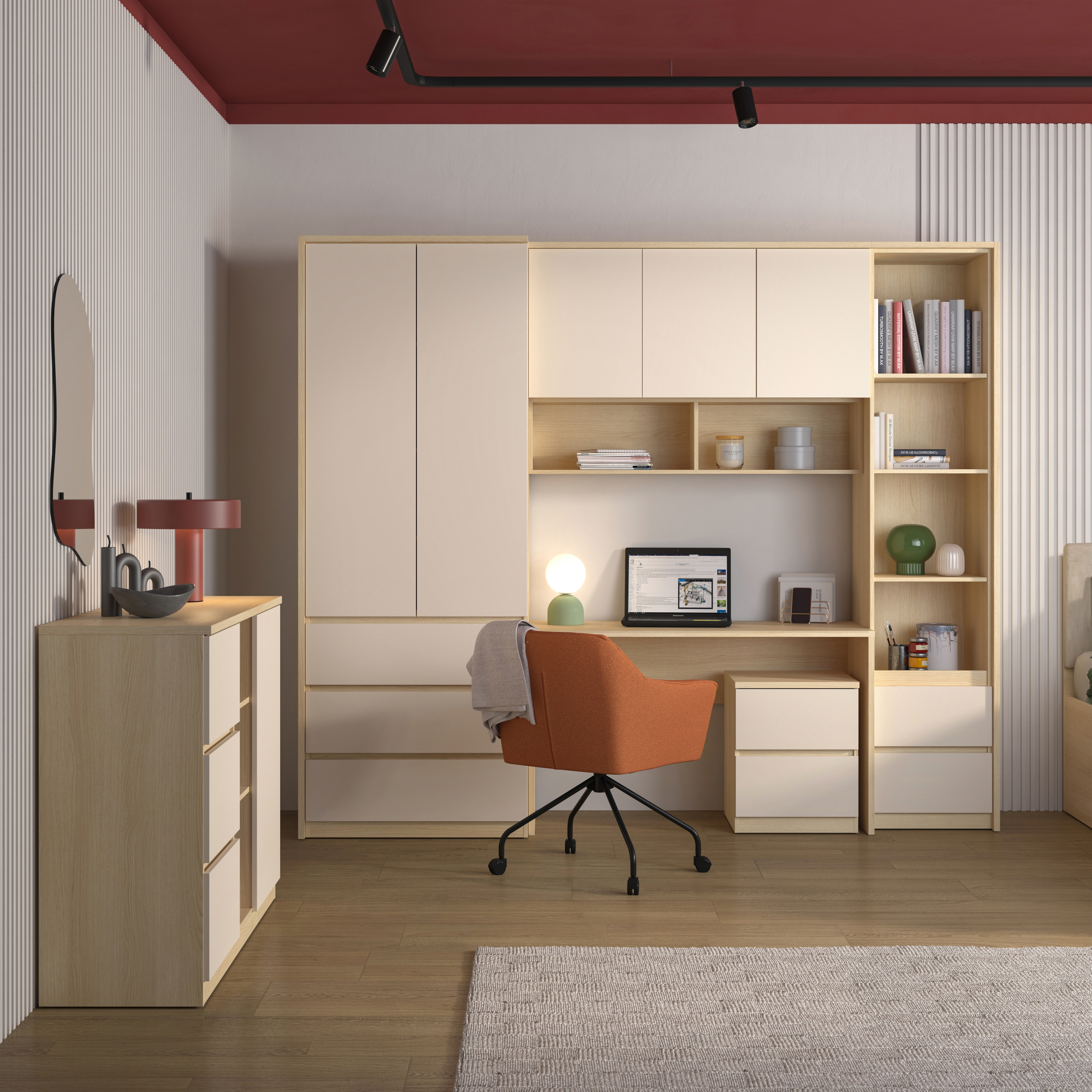 Plaukts Nolcala 111 (Ozols + Bēšs)