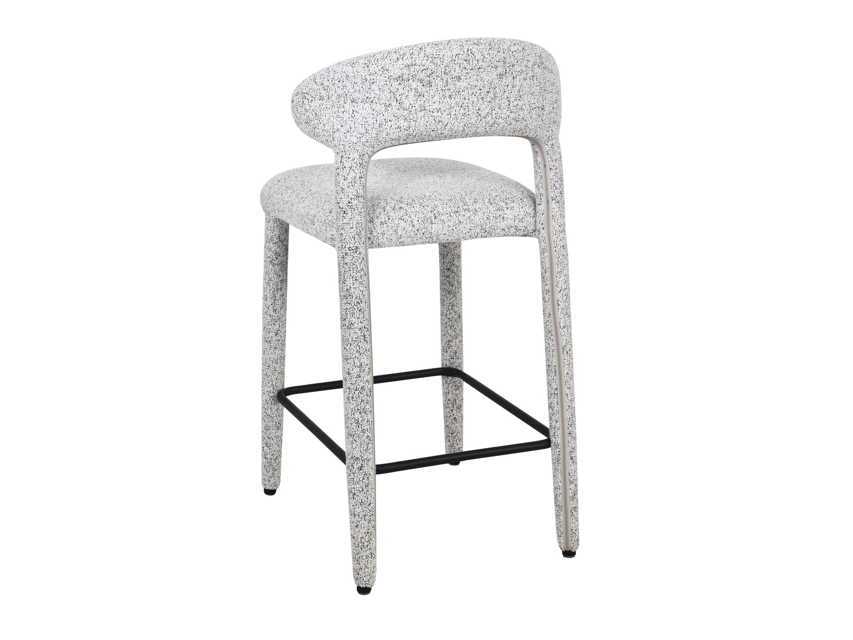 Zemais bāra krēsls Burleson 626 (Pelēks + Bēšs)